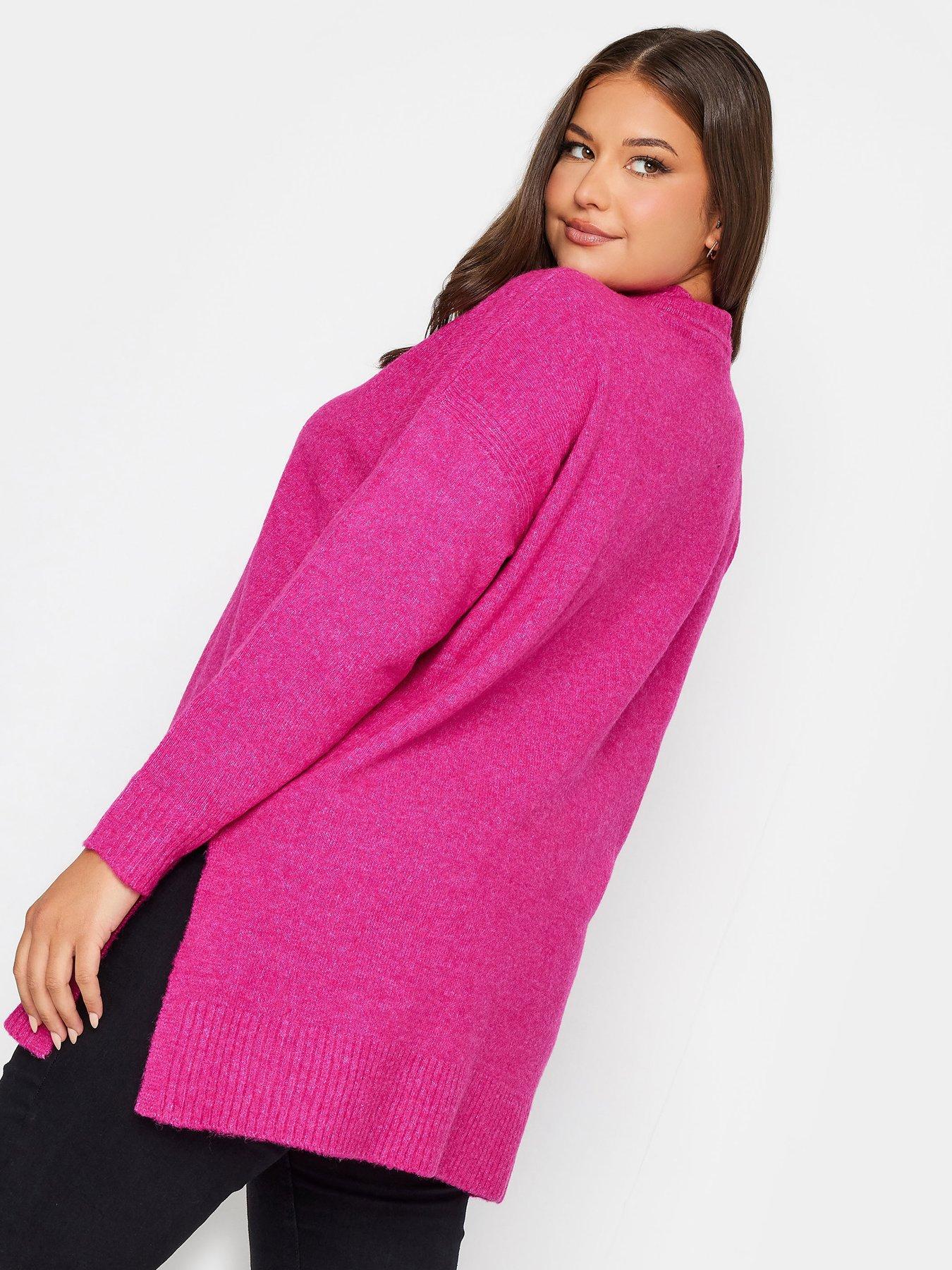 Plain pink outlet jumper