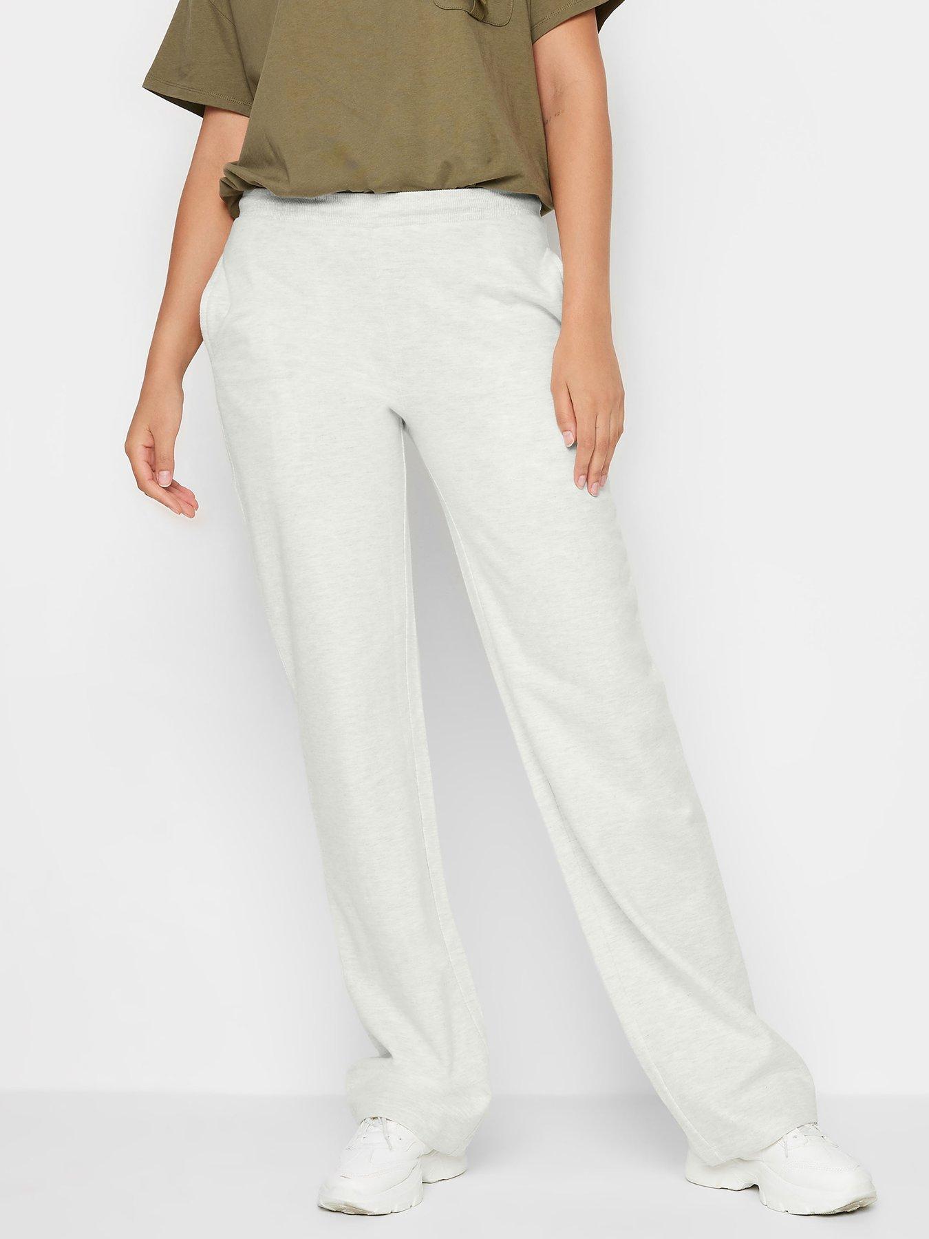 Long Tall Sally Long Tall Sally Grey Marl Wide Leg Jogger Very Ireland