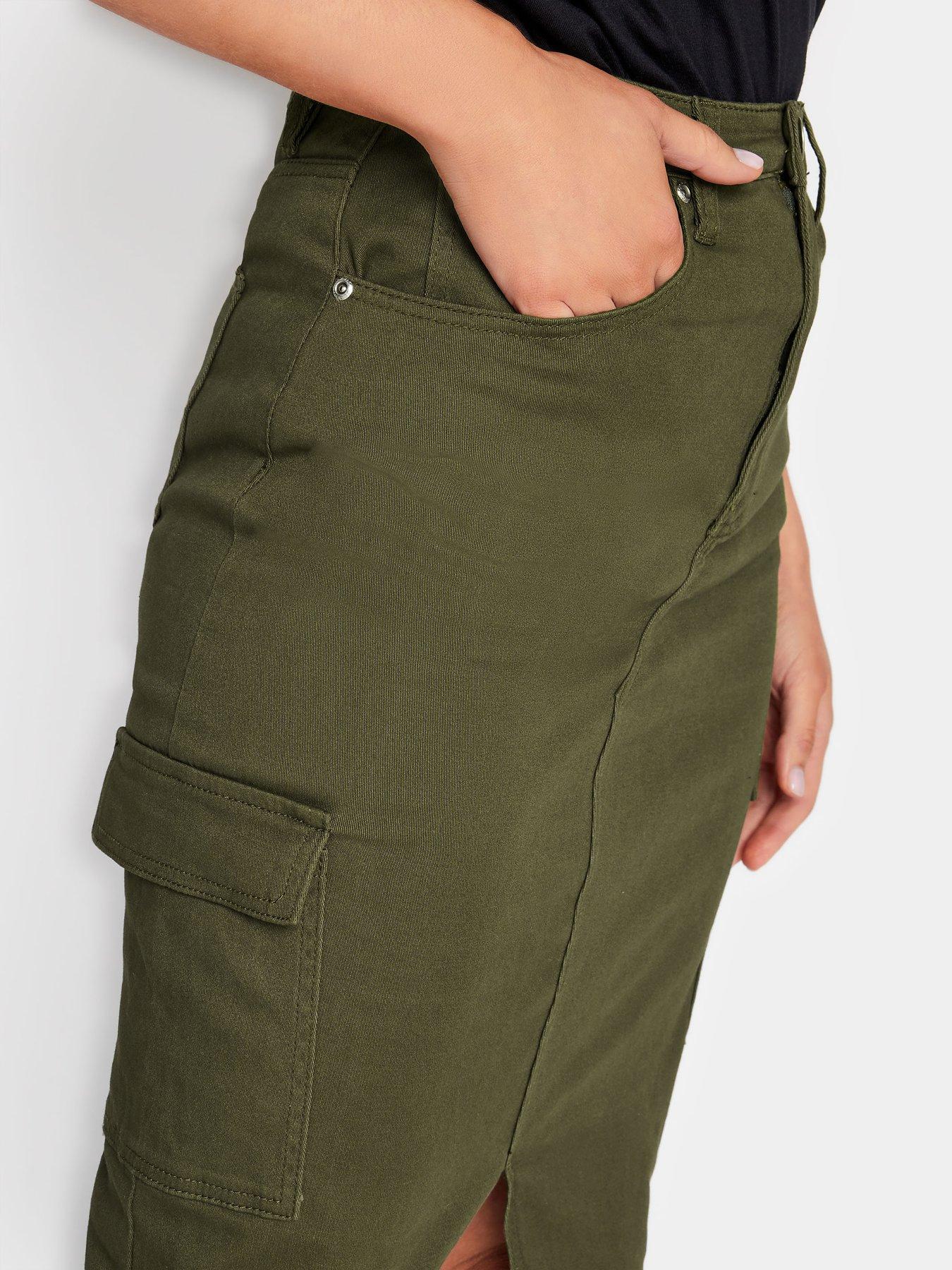 long-tall-sally-long-tall-sally-khaki-utility-midi-skirtoutfit