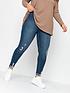 yours-yours-grace-turn-up-jeggings-mid-blue-rippedfront