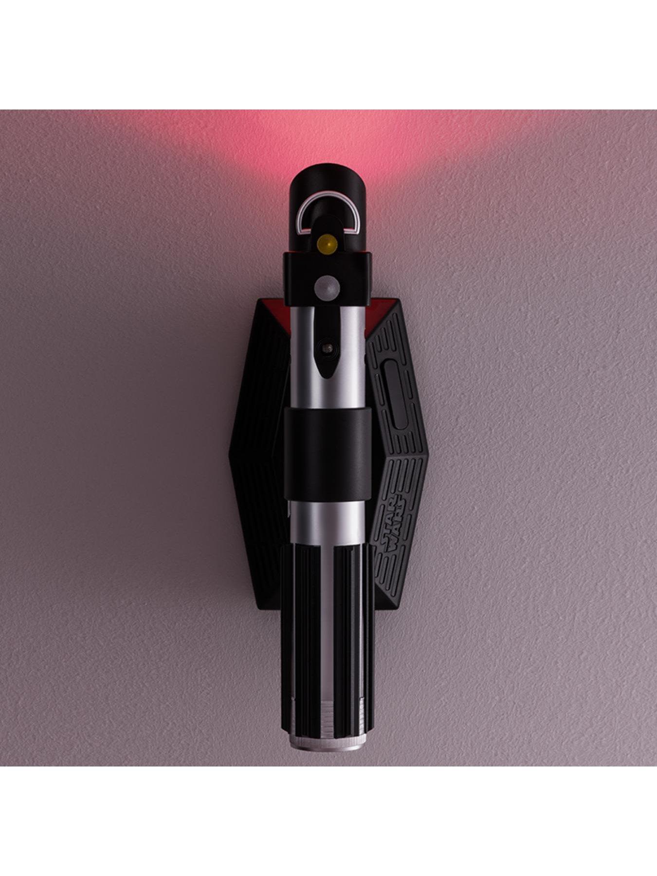 star-wars-lightsaber-uplighter-wall-light-darth-vader-sith-red-beam-officially-licensed-star-wars-with-sounds-and-night-light-modeback