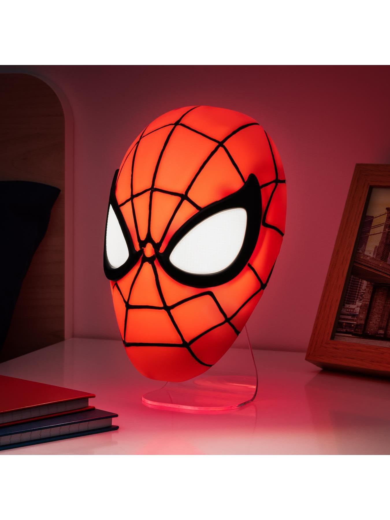 marvel-spiderman-mask-light-officially-licensed-disney-merchandise-freestanding-or-wall-mountable-usb-powered-gift-for-marvel-fansback