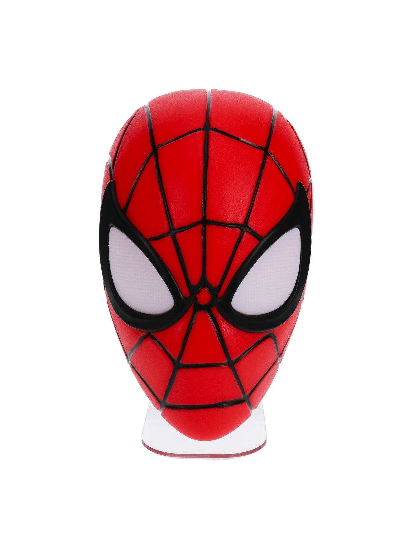 marvel-spiderman-mask-light-officially-licensed-disney-merchandise-freestanding-or-wall-mountable-usb-powered-gift-for-marvel-fansdetail