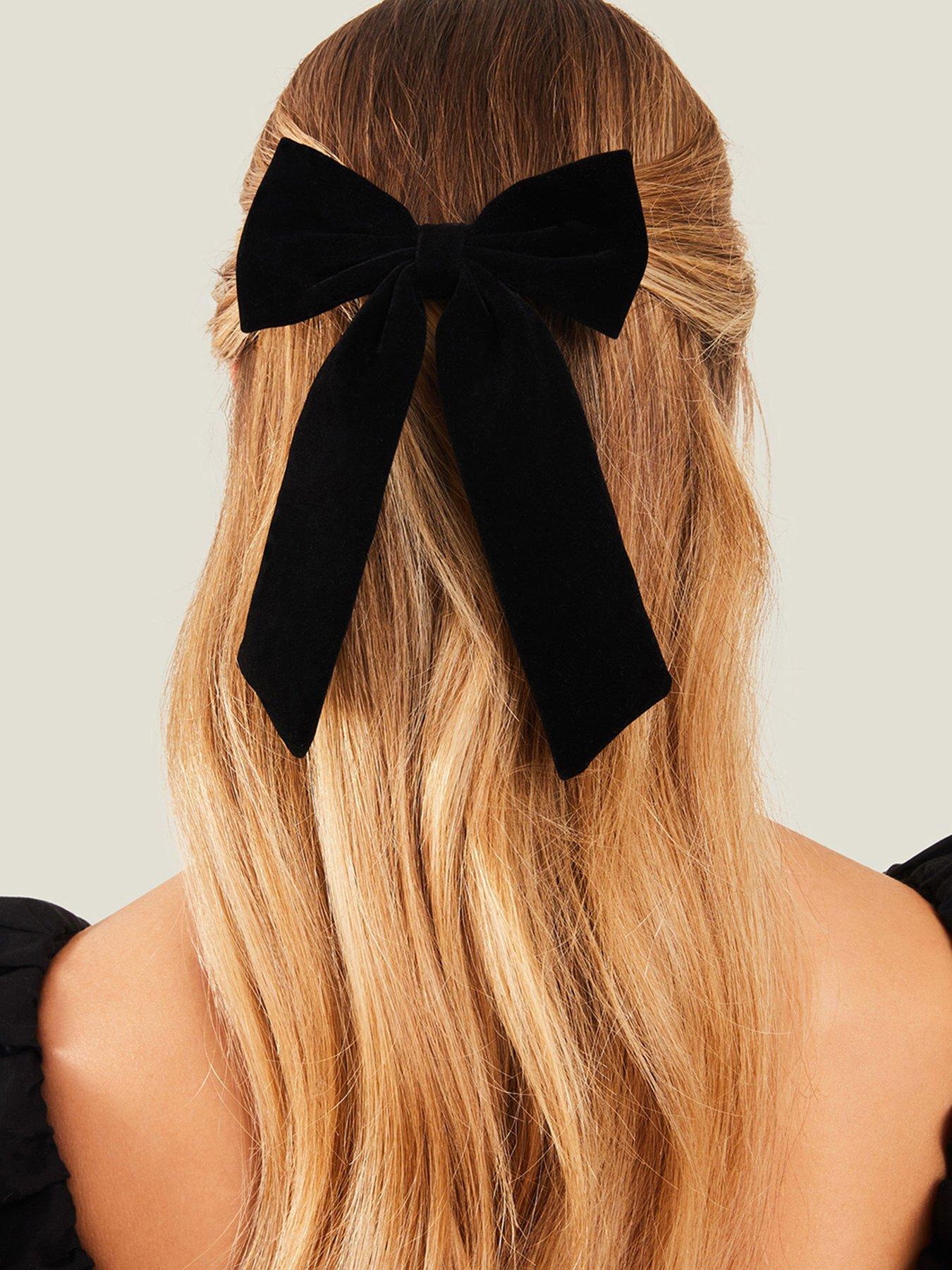 Image 2 of 3 of Accessorize Velvet Bow