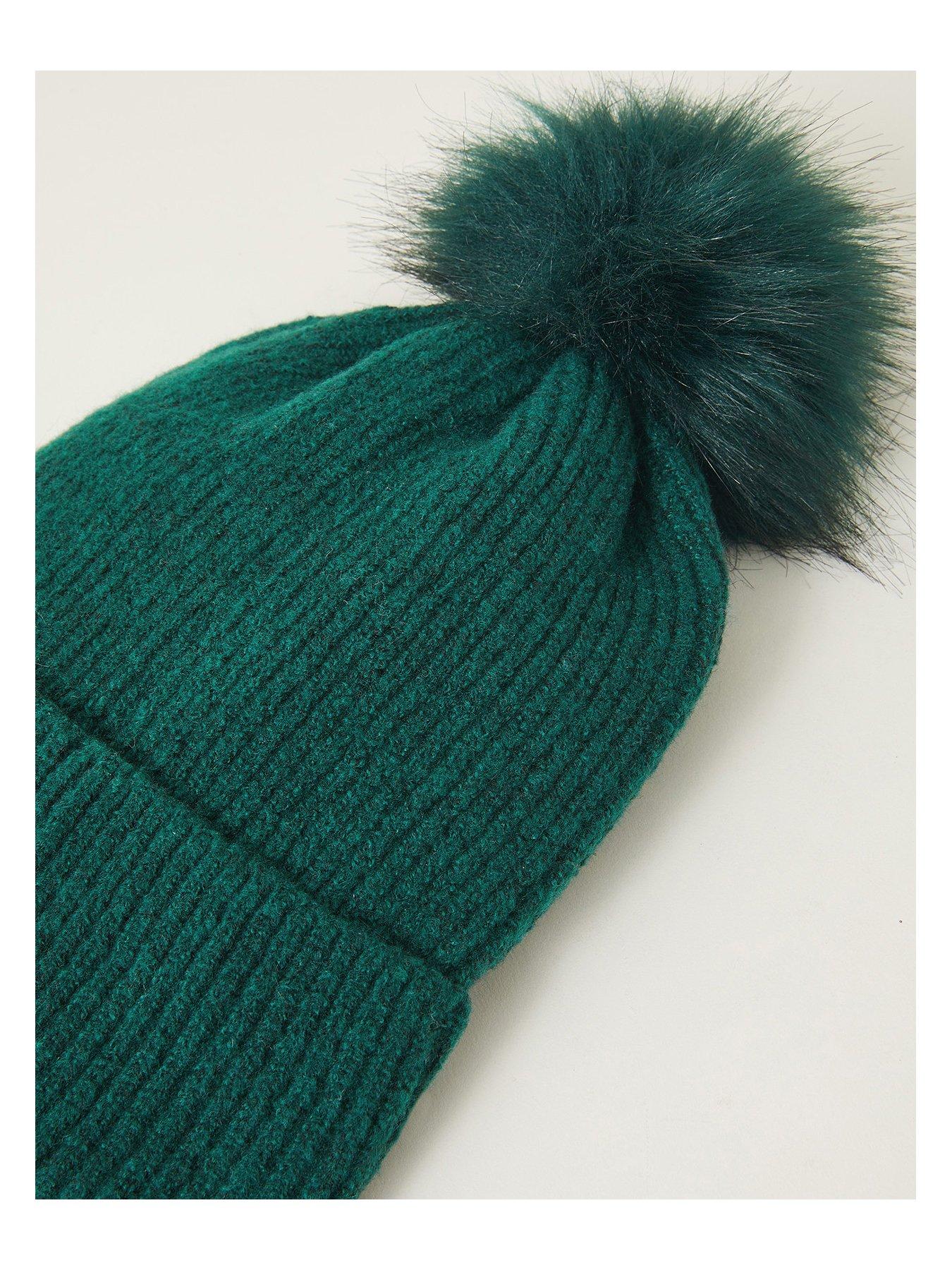 accessorize-knit-pom-beanie-greenback