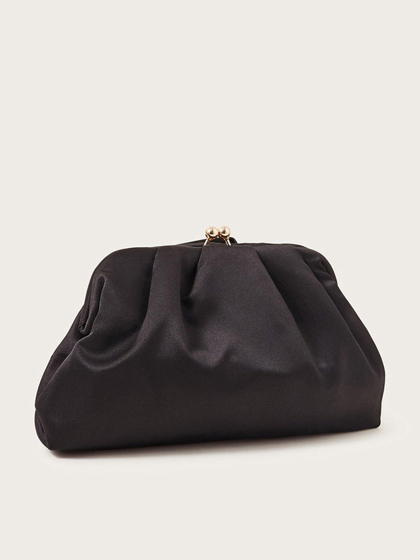 Image 2 of 3 of Monsoon Satin Corsage Pouch Bag
