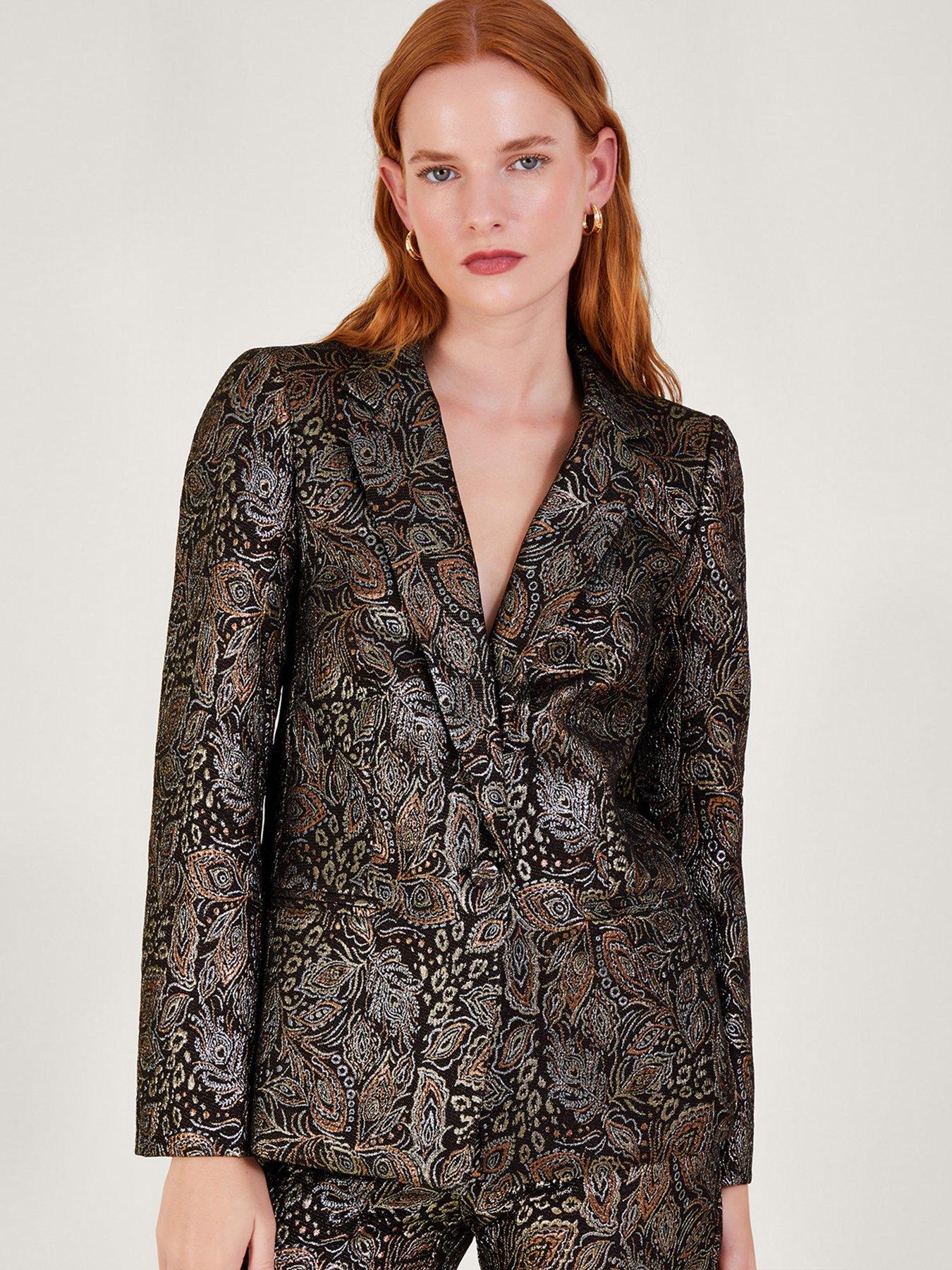 Monsoon 2025 jacquard coat