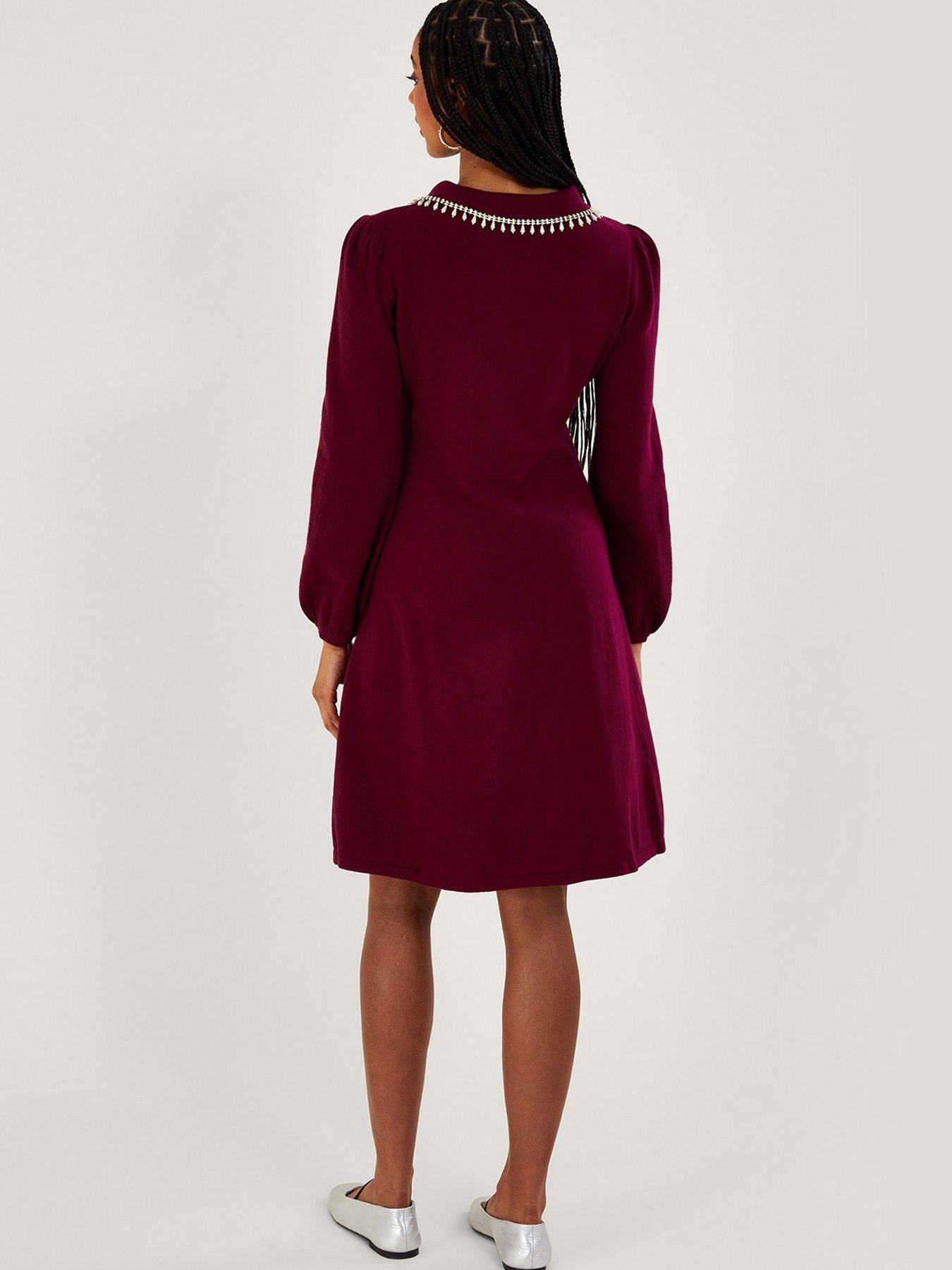 monsoon-cleo-collar-dress-pinkstillFront