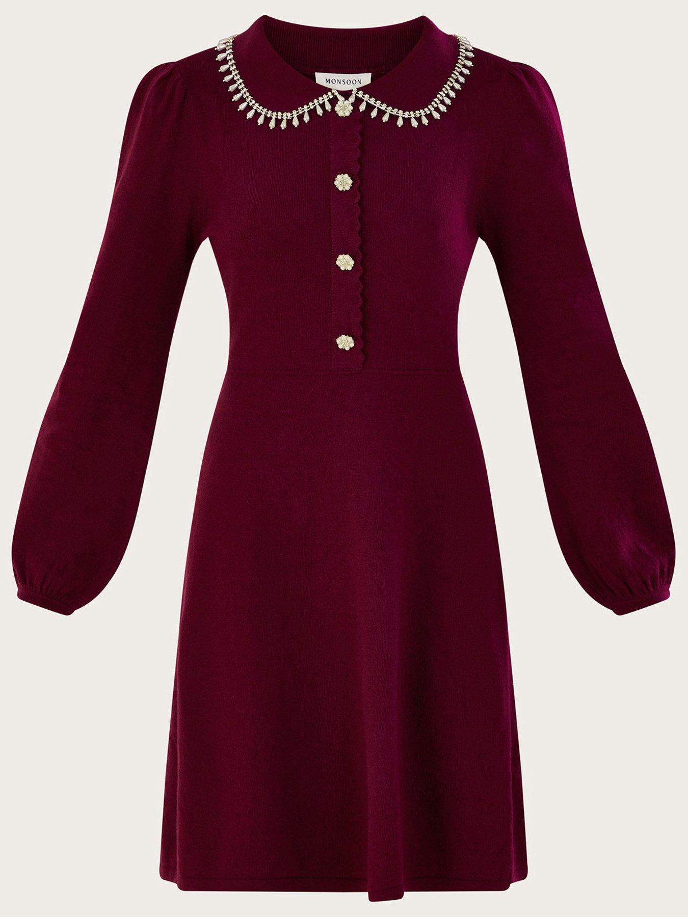 monsoon-cleo-collar-dress-pinkback