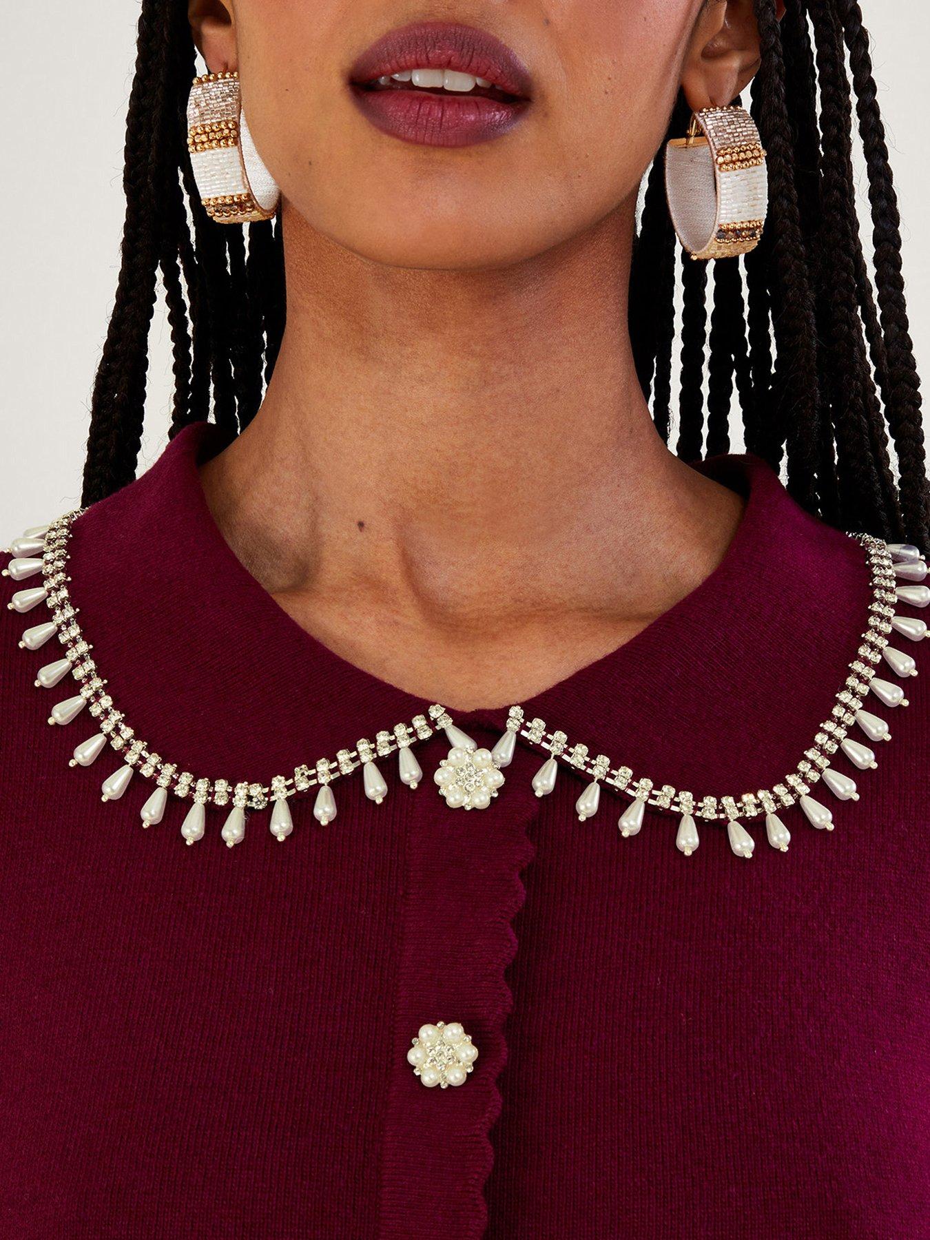 monsoon-cleo-collar-dress-pinkdetail