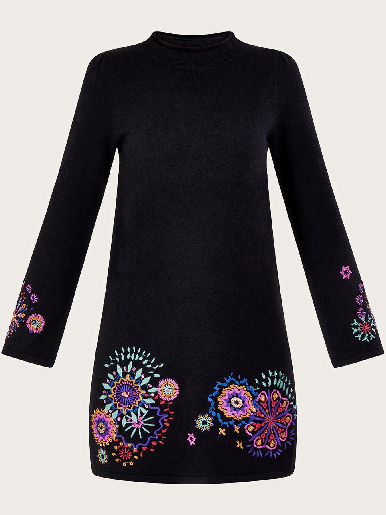 monsoon-emb-tunic-dress-blackback