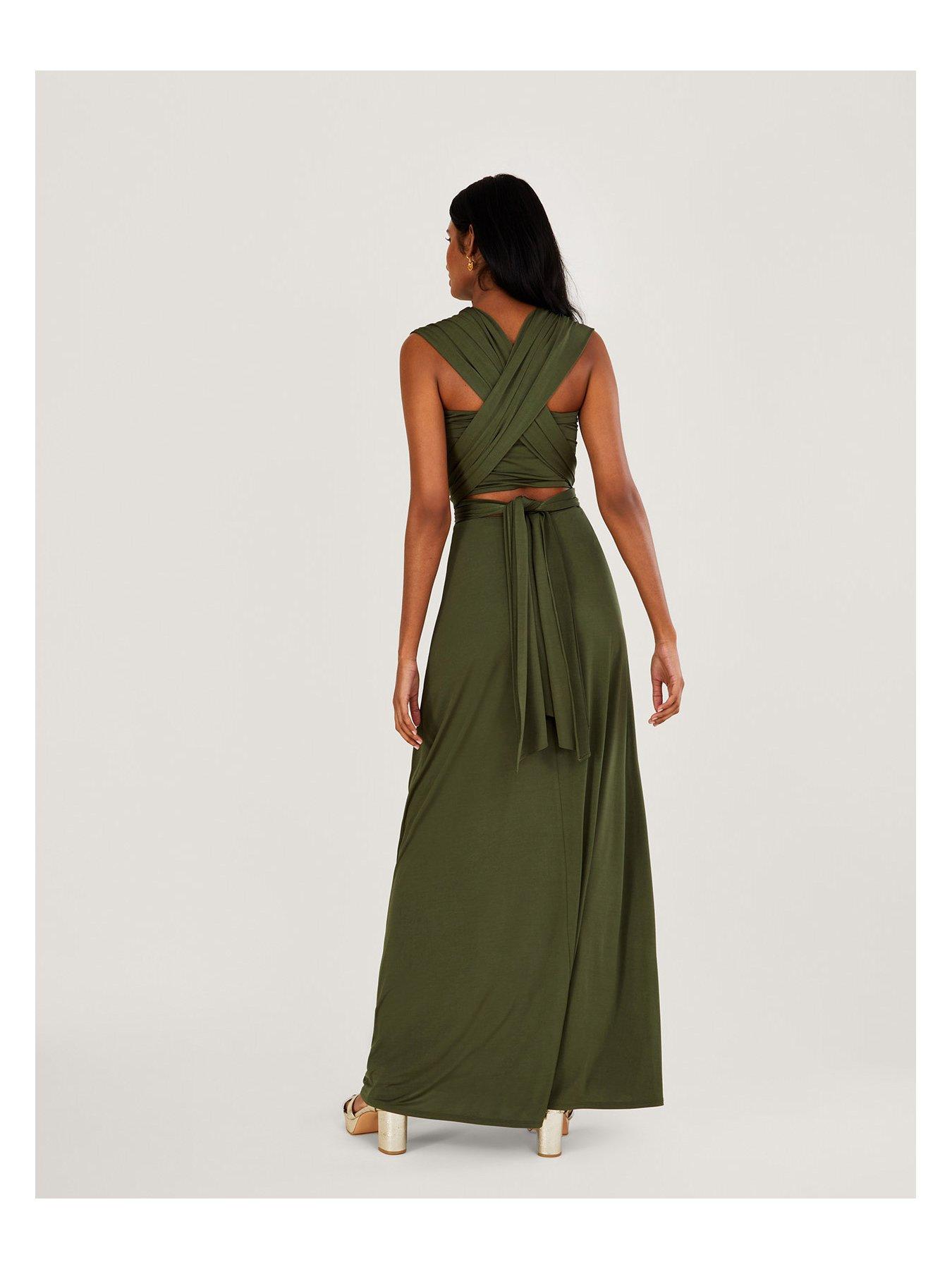 Monsoon sage outlet green dress