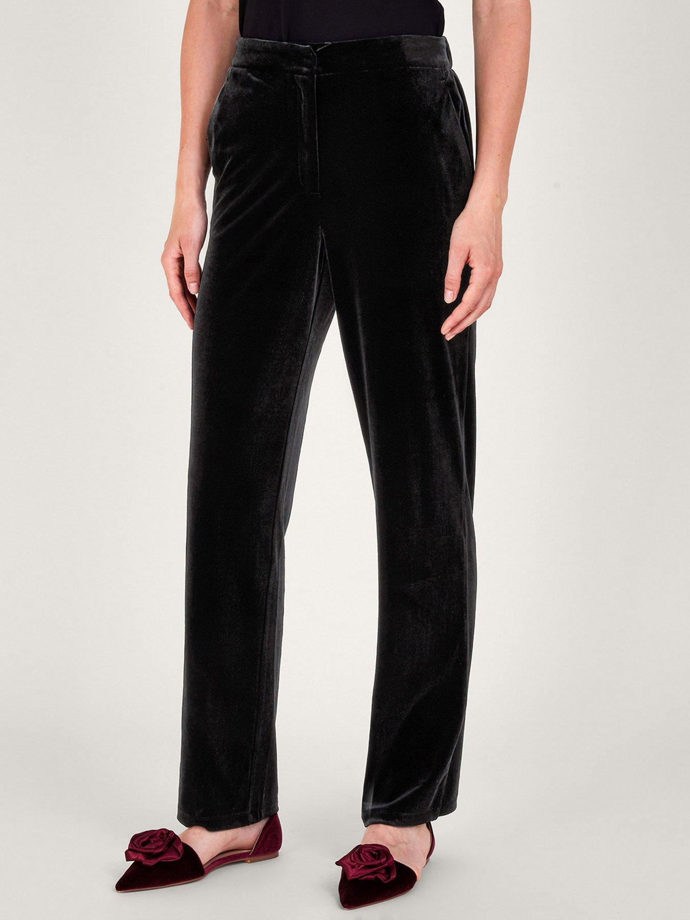 Monsoon 2025 velvet trousers