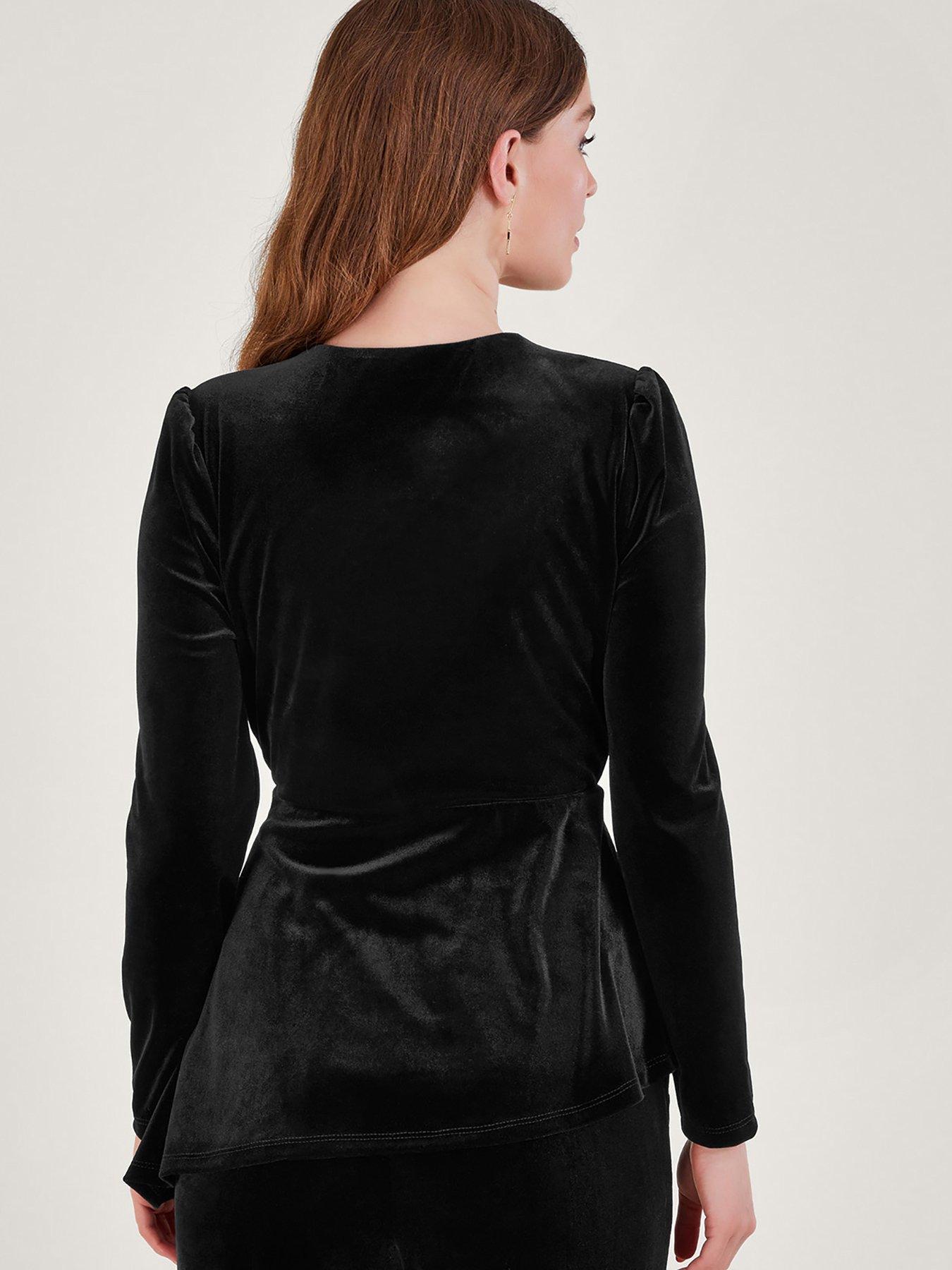 monsoon-flossie-velvet-fringe-top-blackstillFront