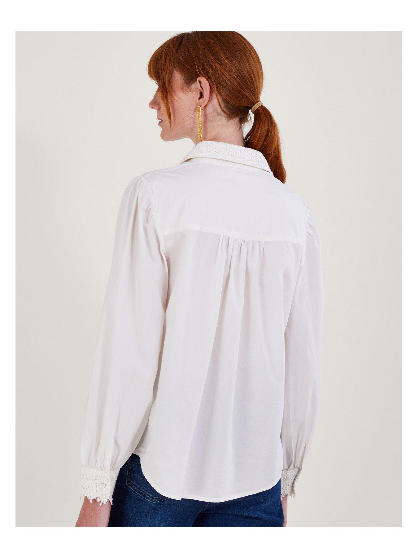 Beth Lace Cuff Shirt