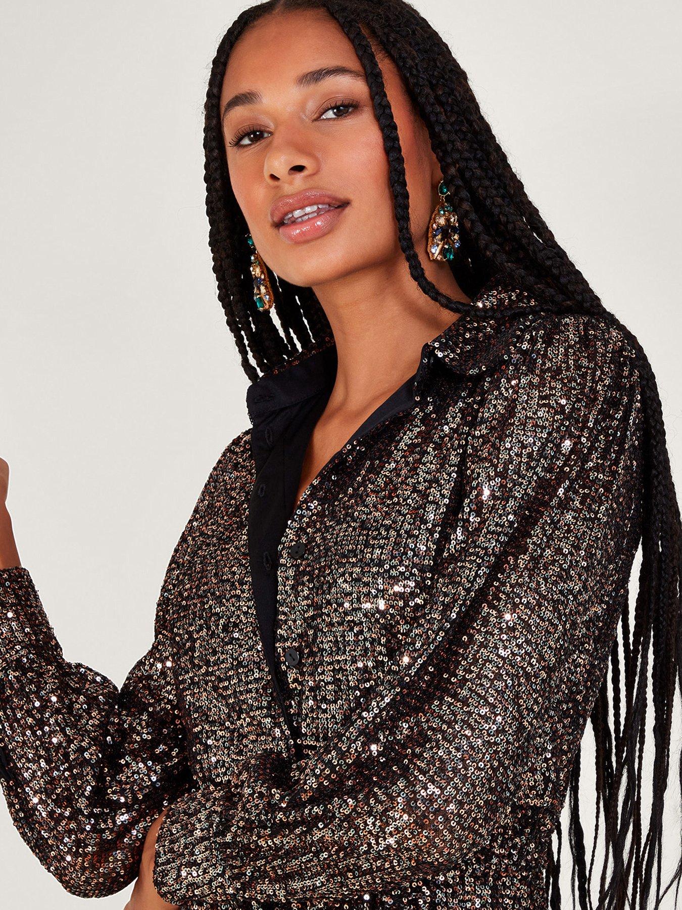 monsoon-megan-sequin-dress-silverdetail