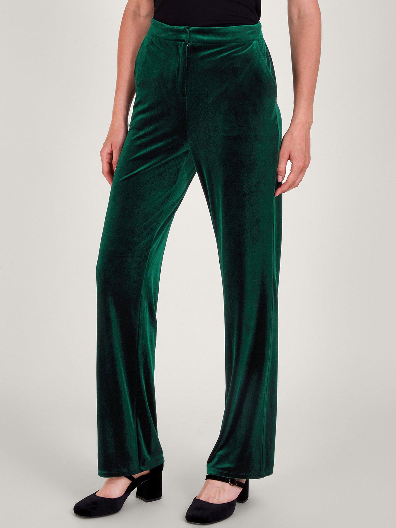 monsoon-blake-kick-flare-trouser-green