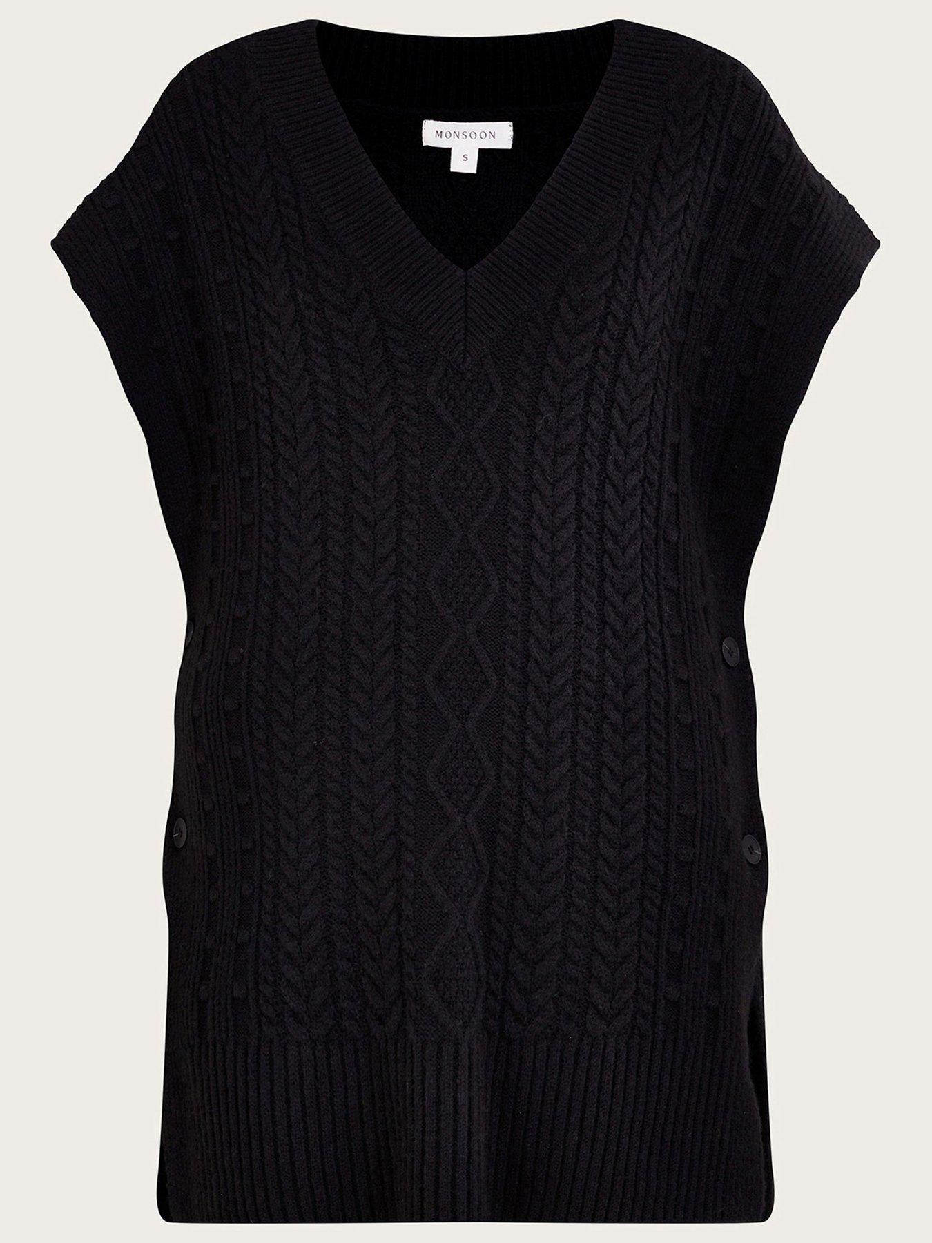 Image 4 of 5 of Monsoon Pattern Tabard - Black