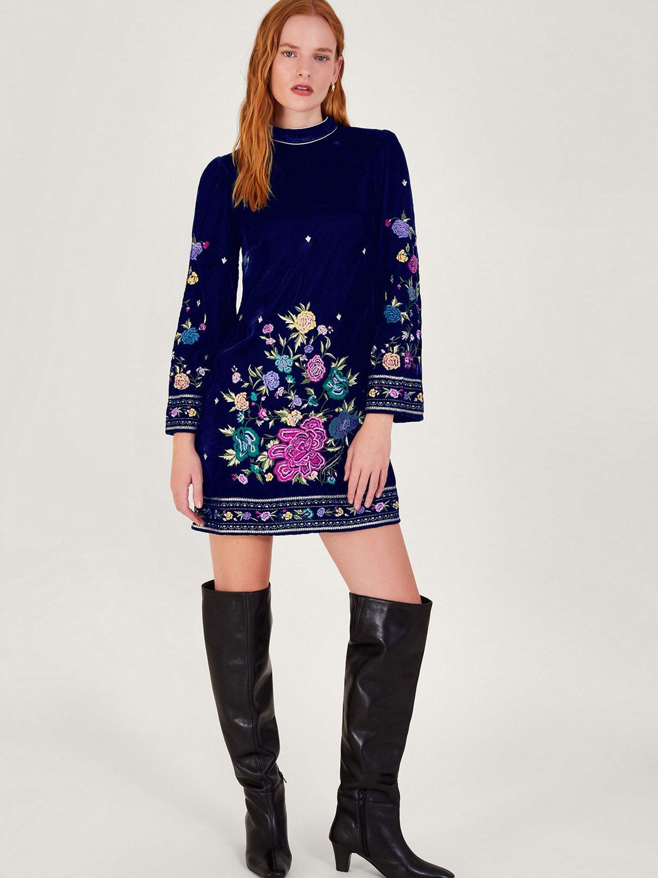 monsoon-freya-embroidered-tunic-dress-navyback