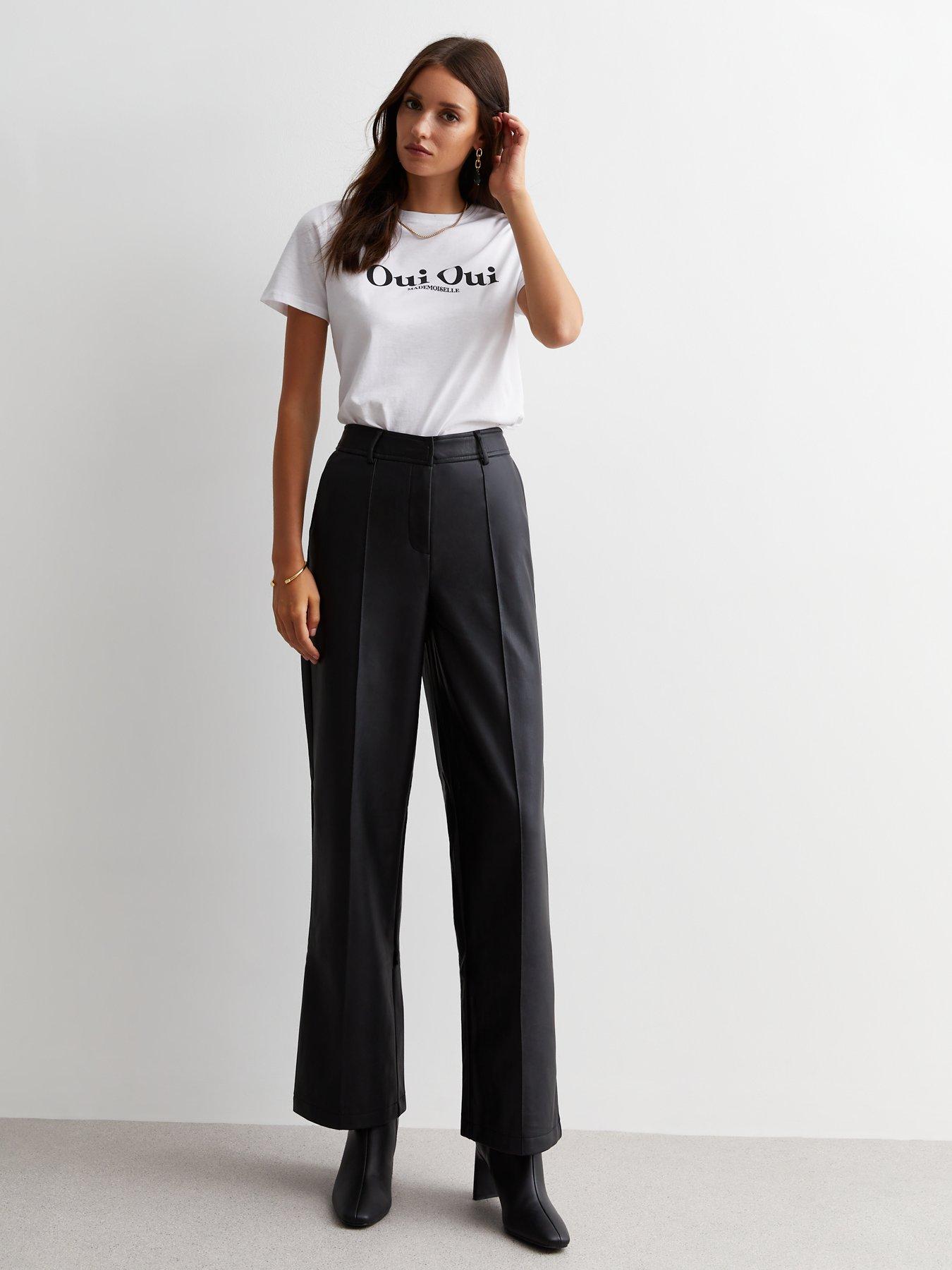 New look store wide leg trousers