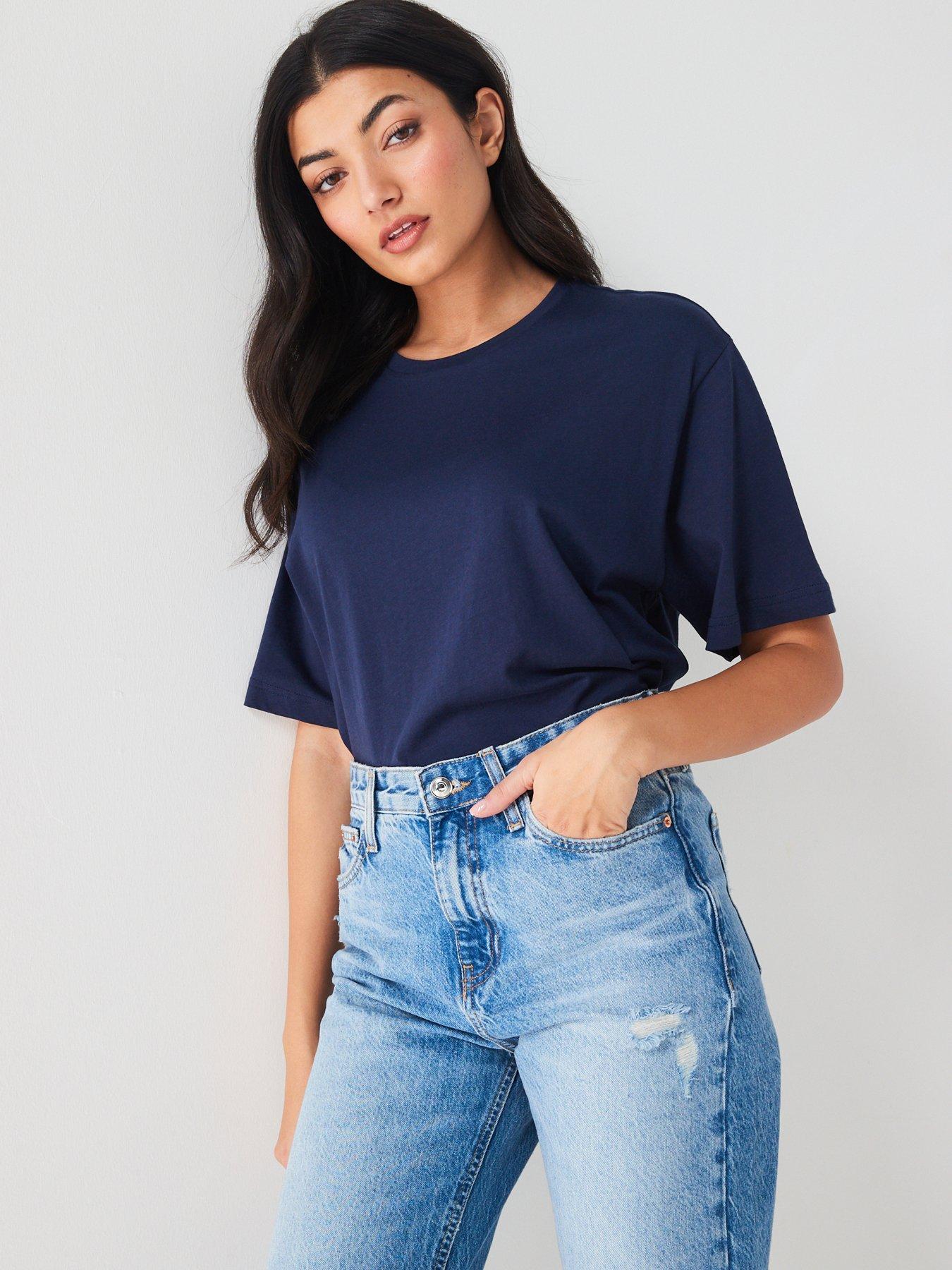 everyday-essential-oversized-t-shirt-navy