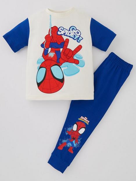 spiderman-spidey-and-his-amazing-friends-short-sleeve-pyjamas