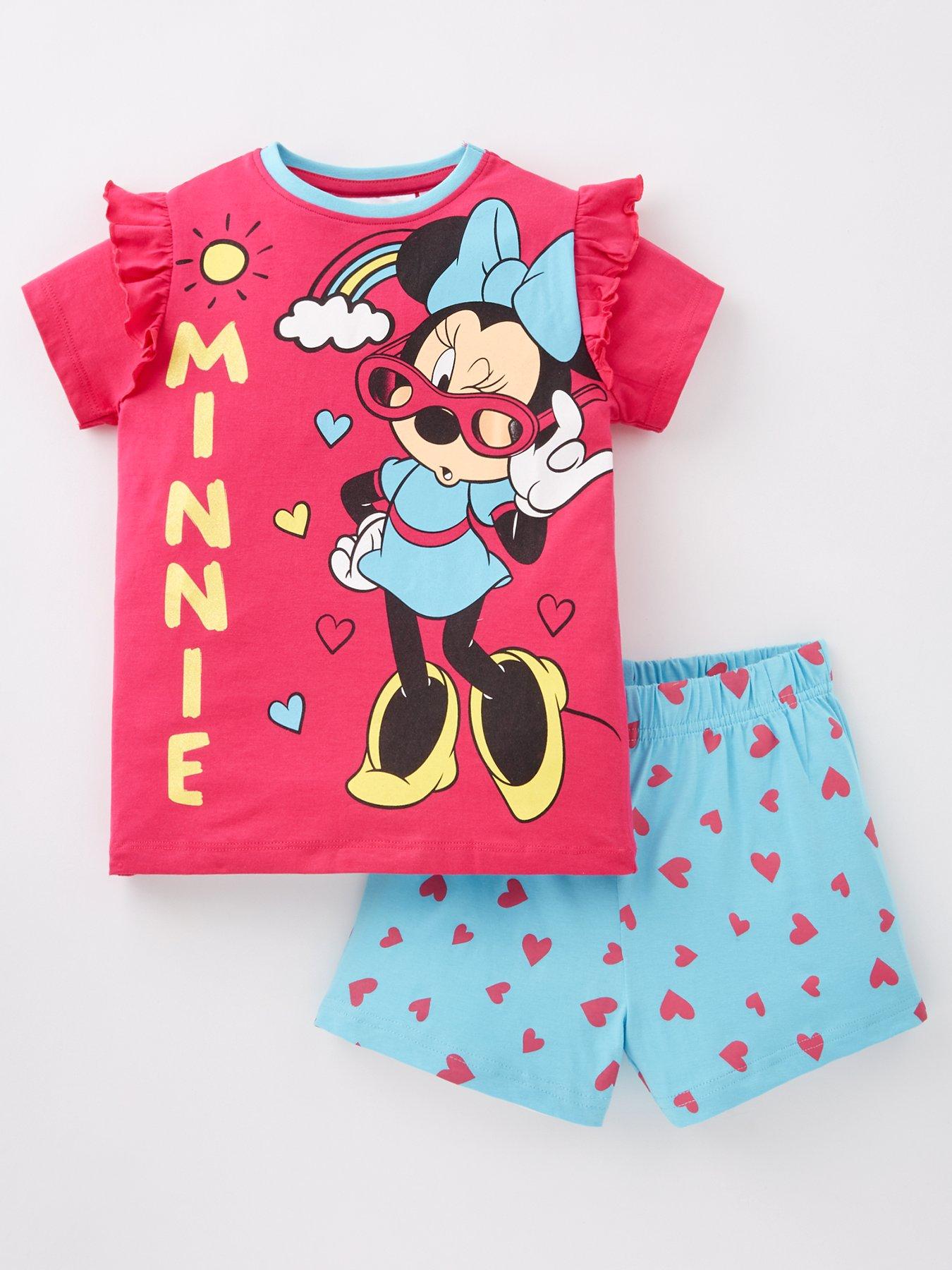 DISNEY MINNIE, Lot of 4 Shorties Girl Minnie Mouse