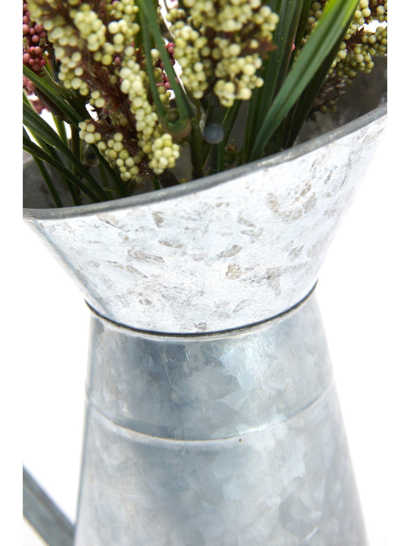 Image 4 of 6 of Very Home Spring Floral Arrangement in Watering Can Table Centrepiece
