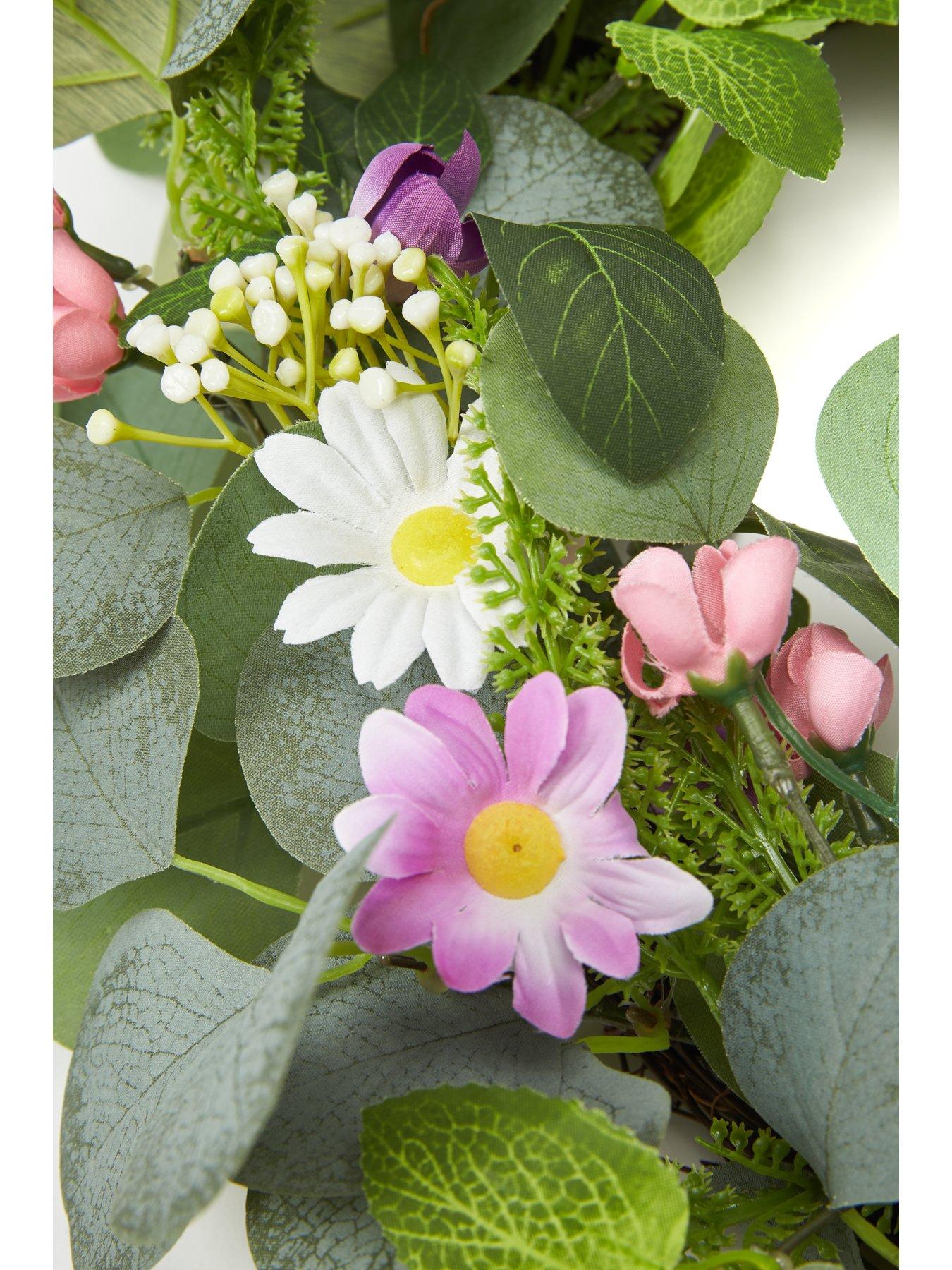 very-home-20--inch-spring-daisy-wreathdetail