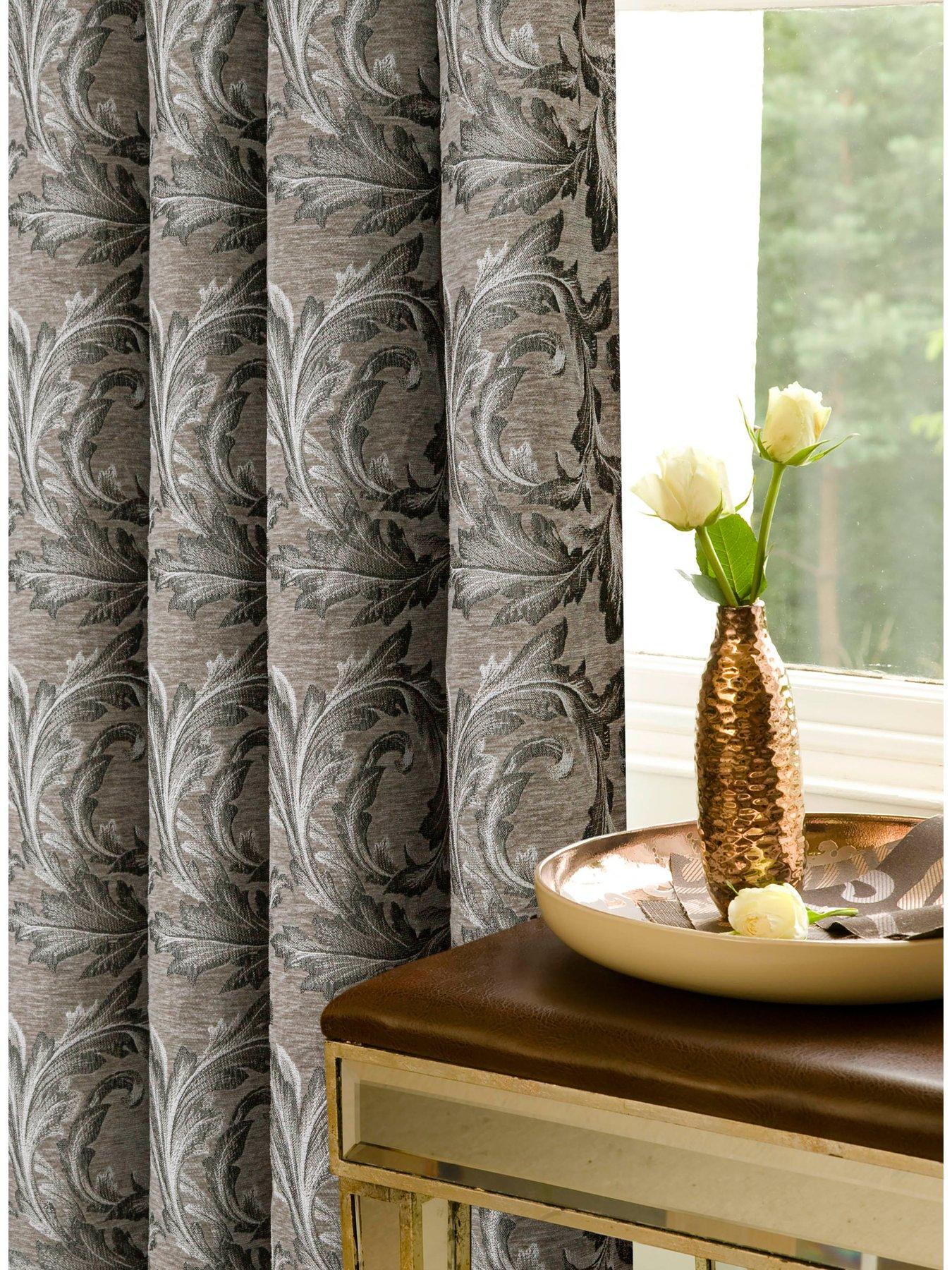undefined Georgia Pencil Pleat Curtains