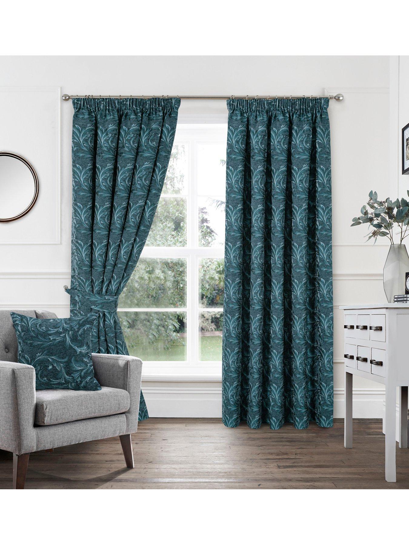undefined Georgia Pencil Pleat Curtains