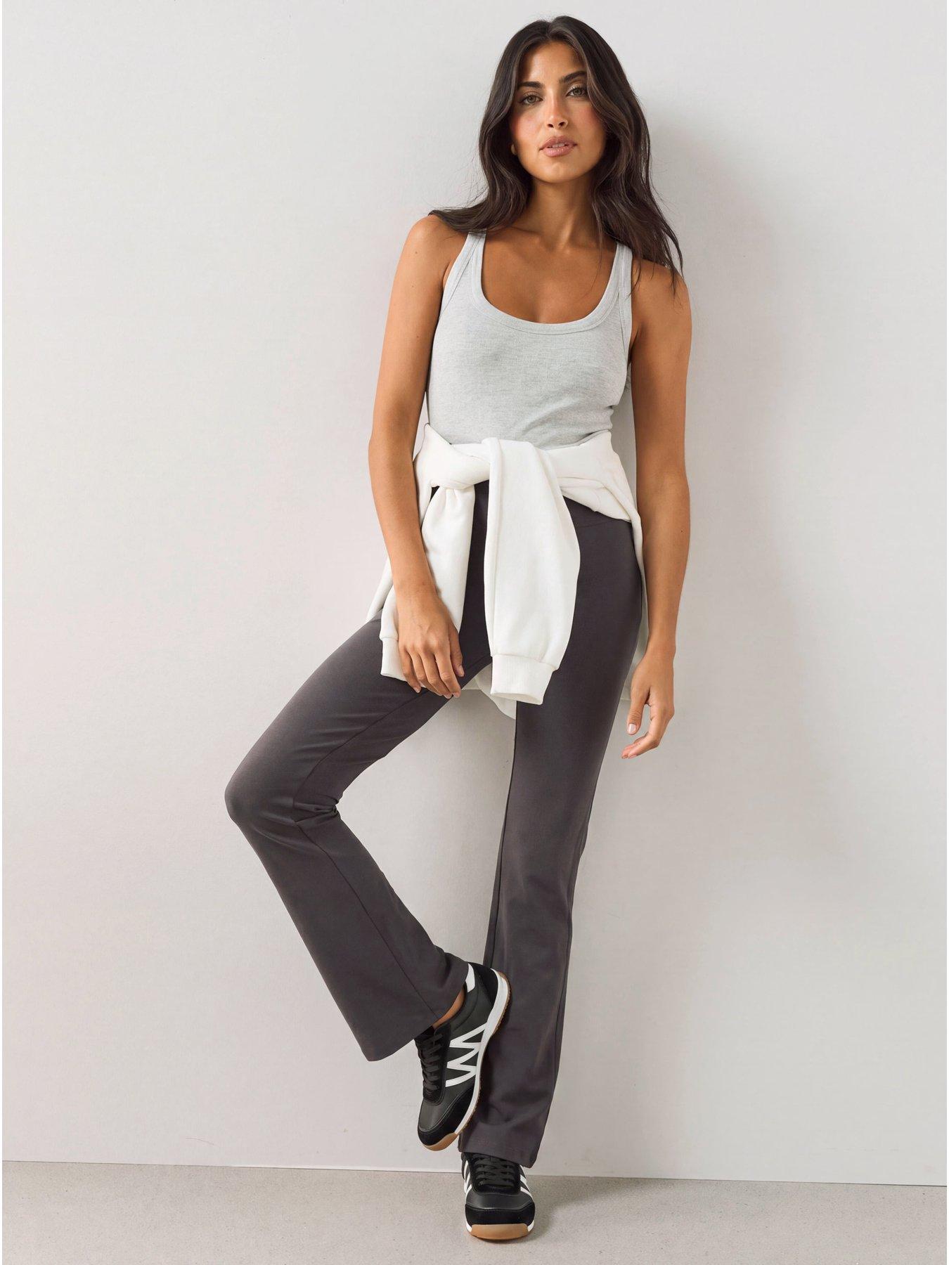 the-very-collection-high-waist-flare-yoga-trousers-charcoal