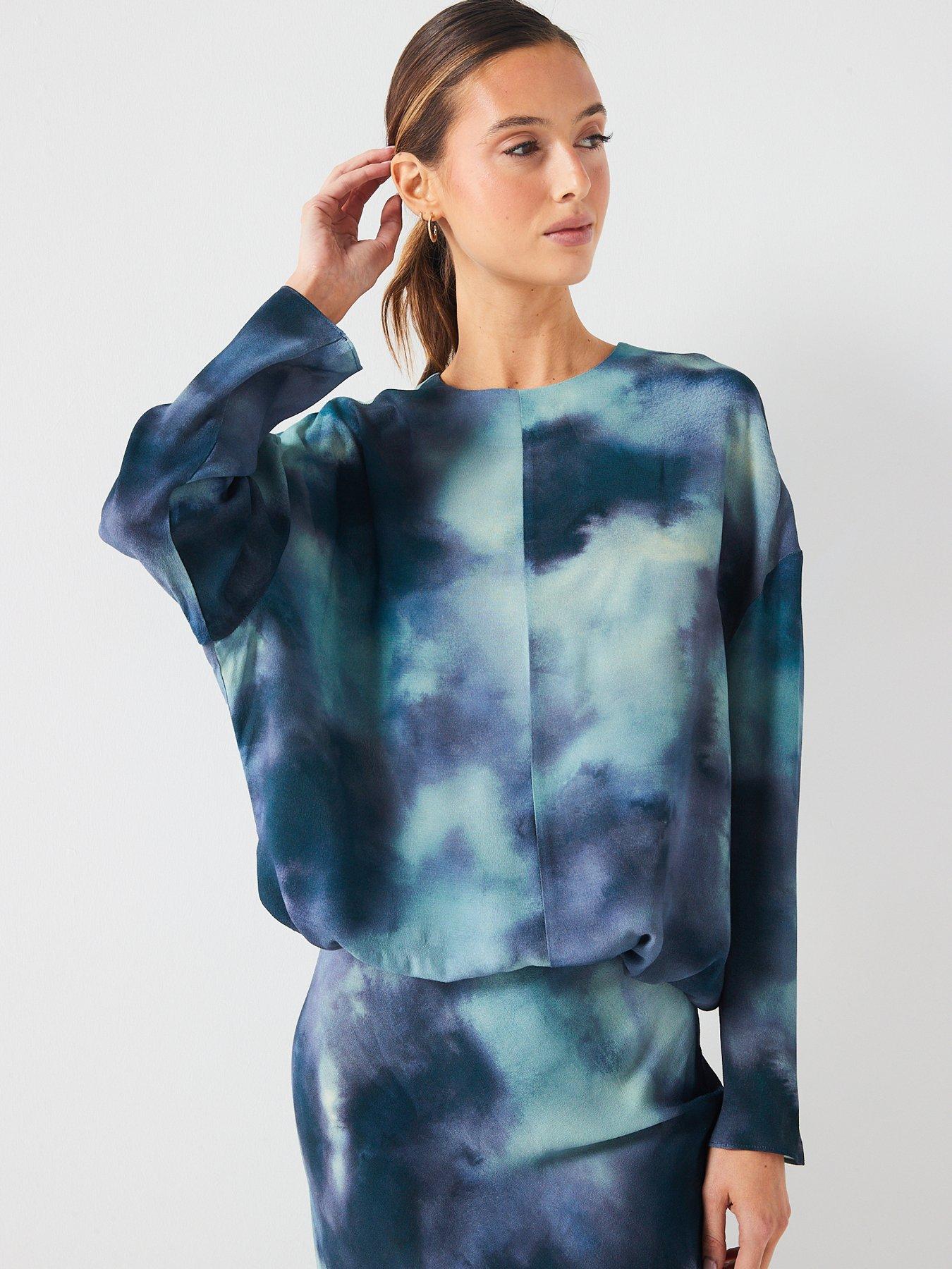 fig-basil-tie-dye-blouse-co-ord-navydetail