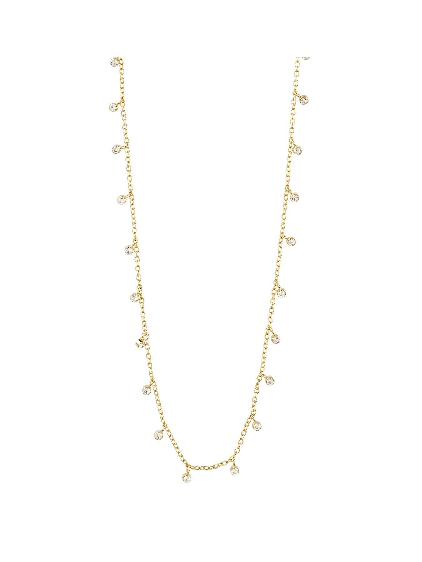 pilgrim-pilgrim-maja-crystal-multi-drops-necklace-gold-platedfront