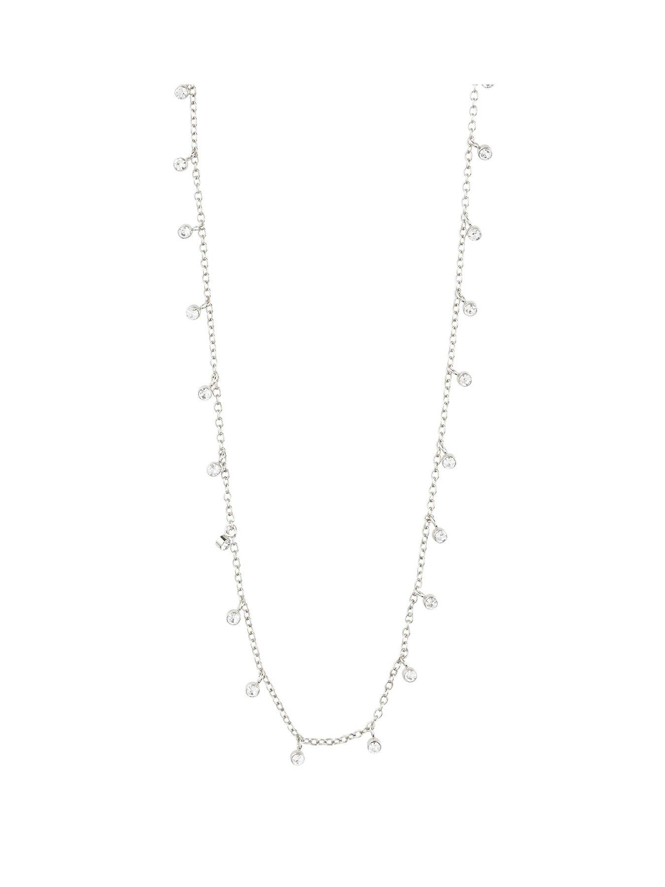 pilgrim-pilgrim-maja-crystal-multi-drops-necklace-silver-platedfront