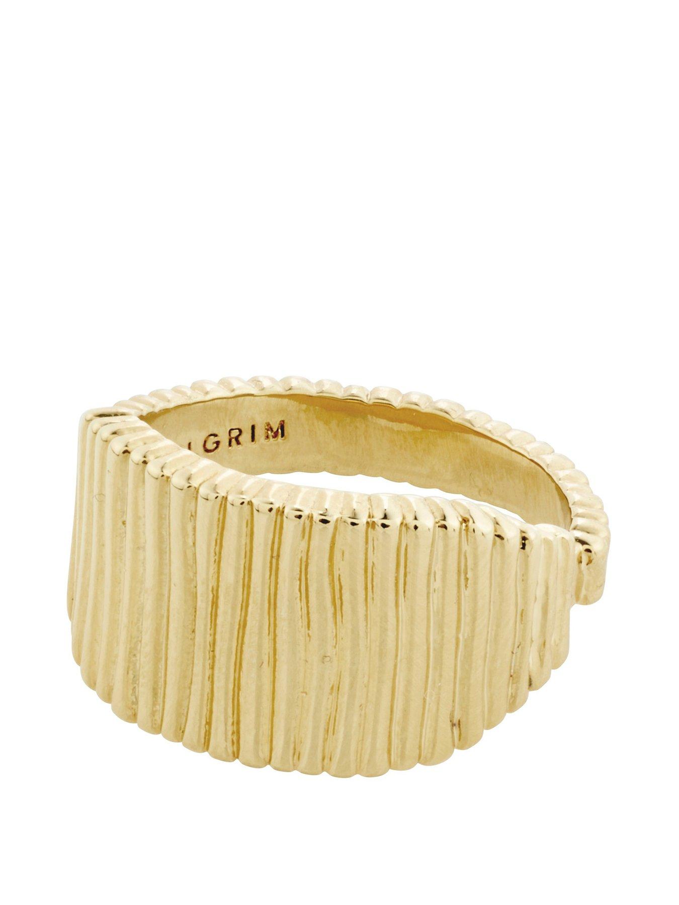 pilgrim-pilgrim-jemma-square-signet-ring-gold-plated-adjustable-sizing