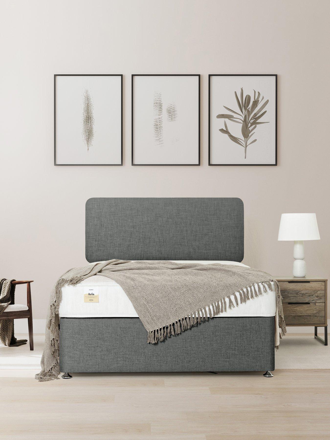 undefined Aria Comfort Quilted Divan Bed