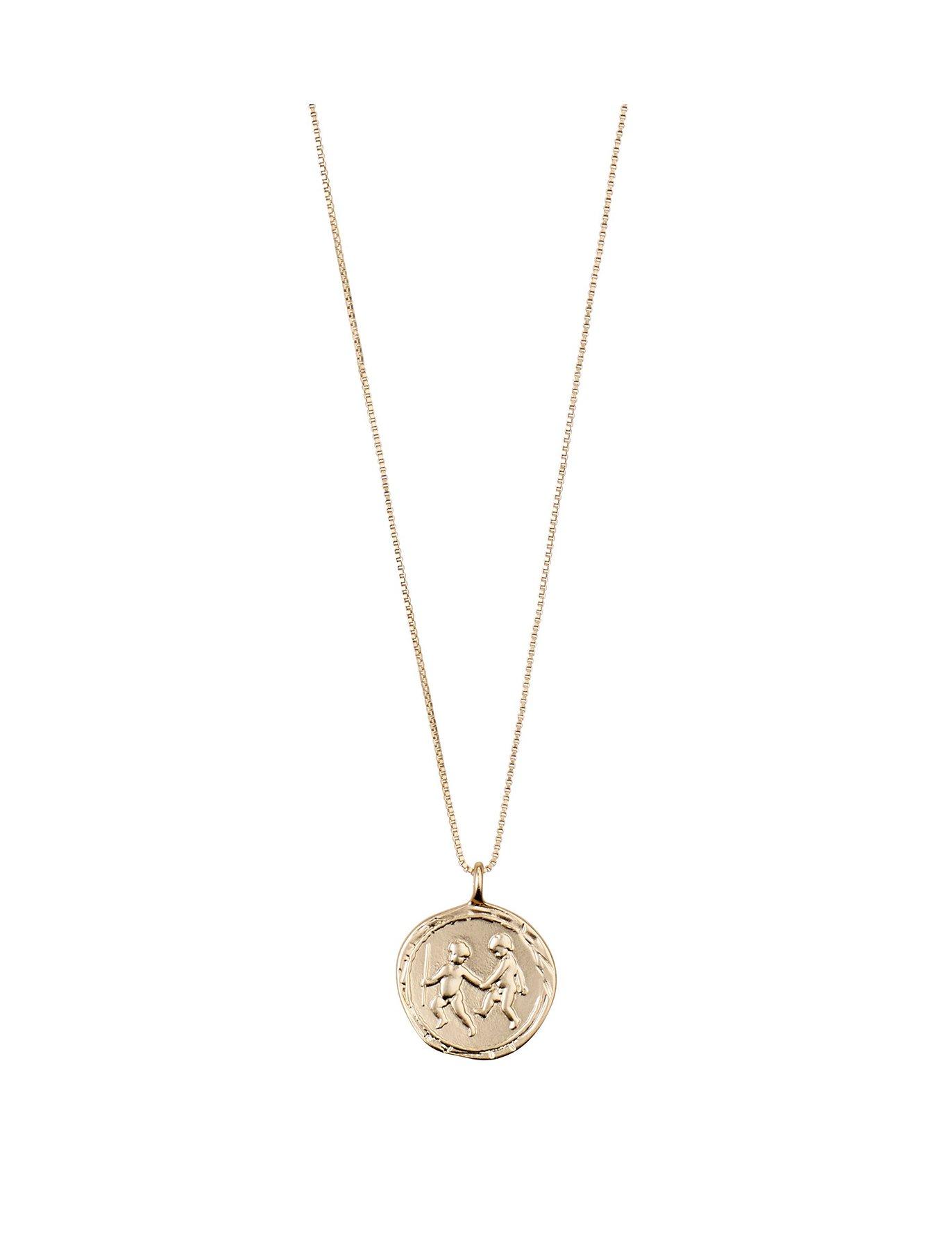 pilgrim-pilgrim-zodiac-sign-coin-necklace-gold-plated