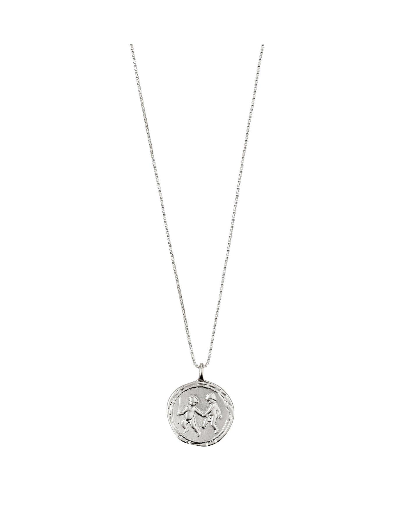 pilgrim-pilgrim-zodiac-sign-coin-necklace-silver-plated