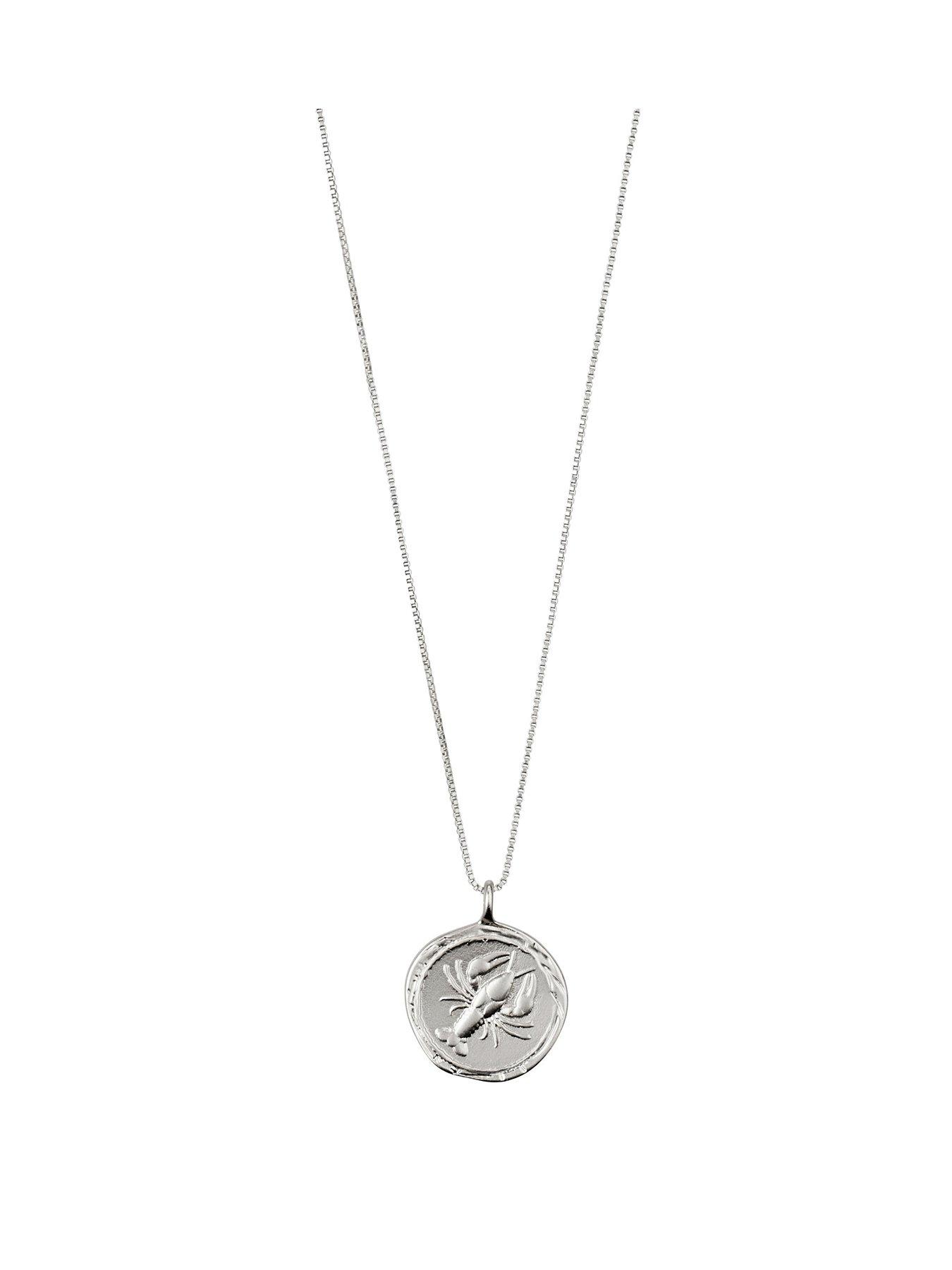 pilgrim-pilgrim-zodiac-sign-coin-necklace-silver-plated