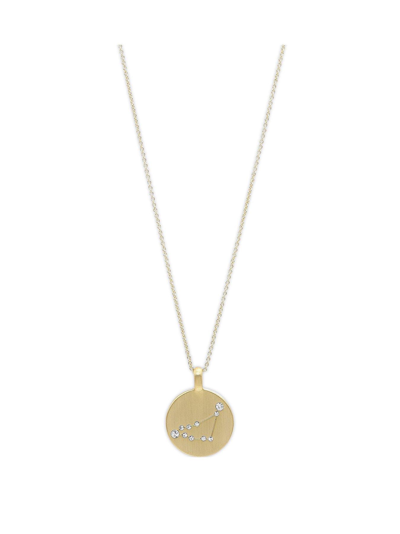 pilgrim-pilgrim-zodiac-sign-coin-necklace-gold-plated