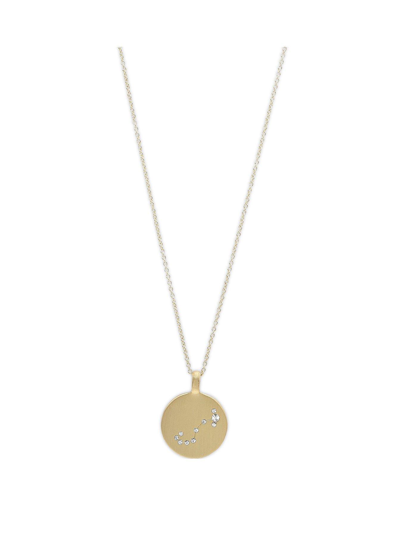 pilgrim-pilgrim-zodiac-sign-coin-necklace-gold-plated
