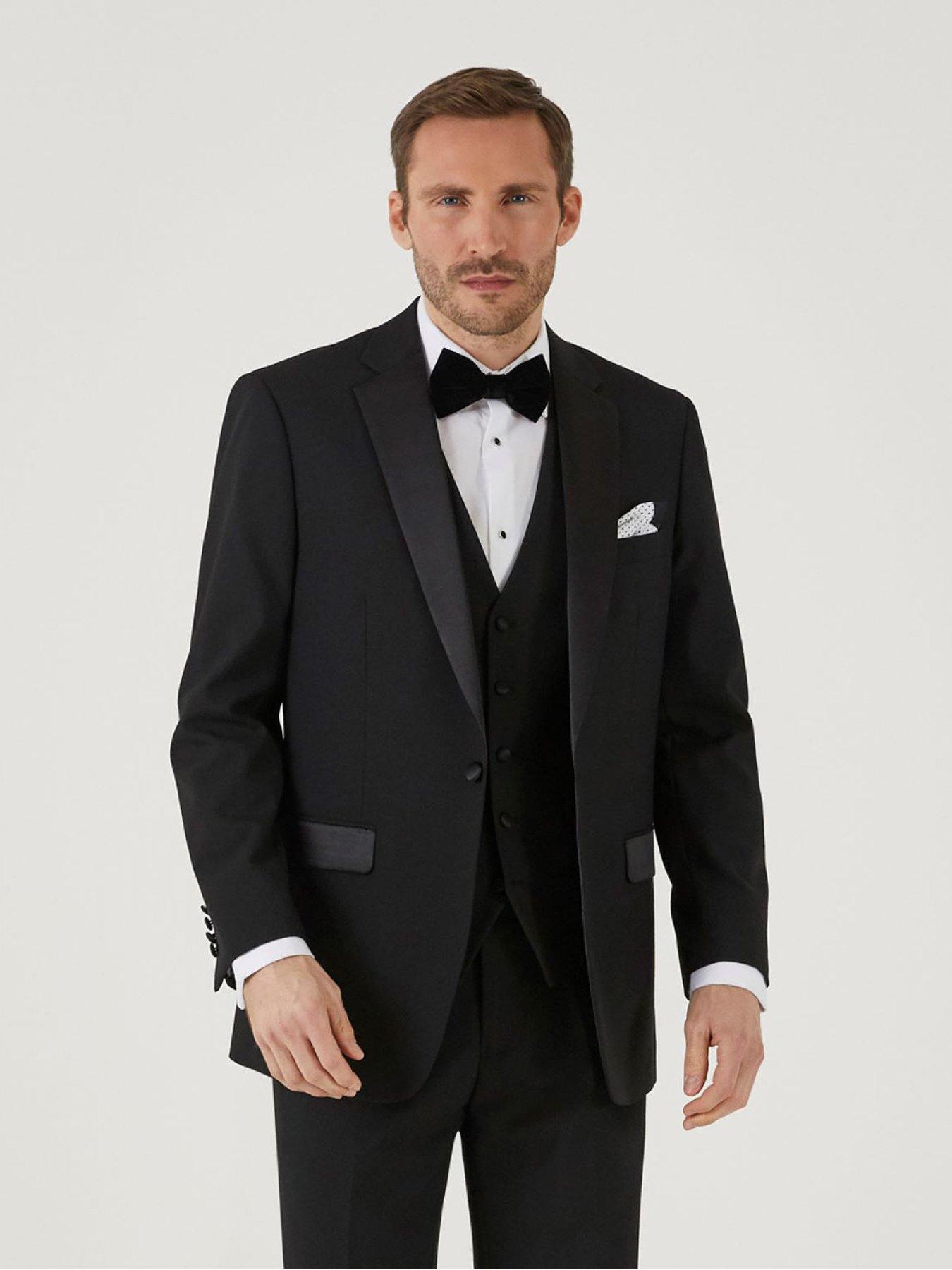 undefined Cavendish Classic Tuxedo Jacket - Black