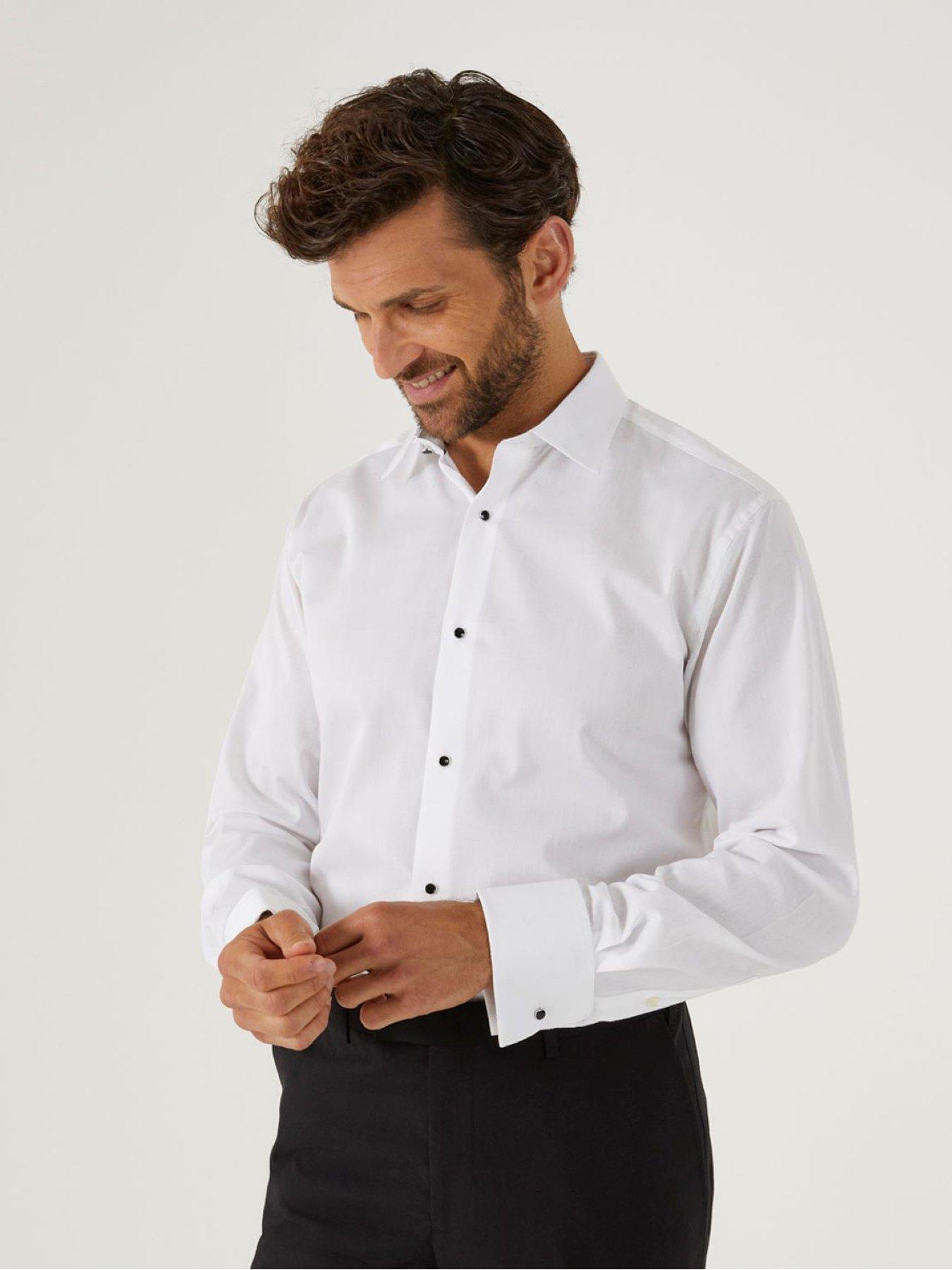 Skopes Skopes Smart Luxury Tailored Fit Dress Shirt White Very Ireland