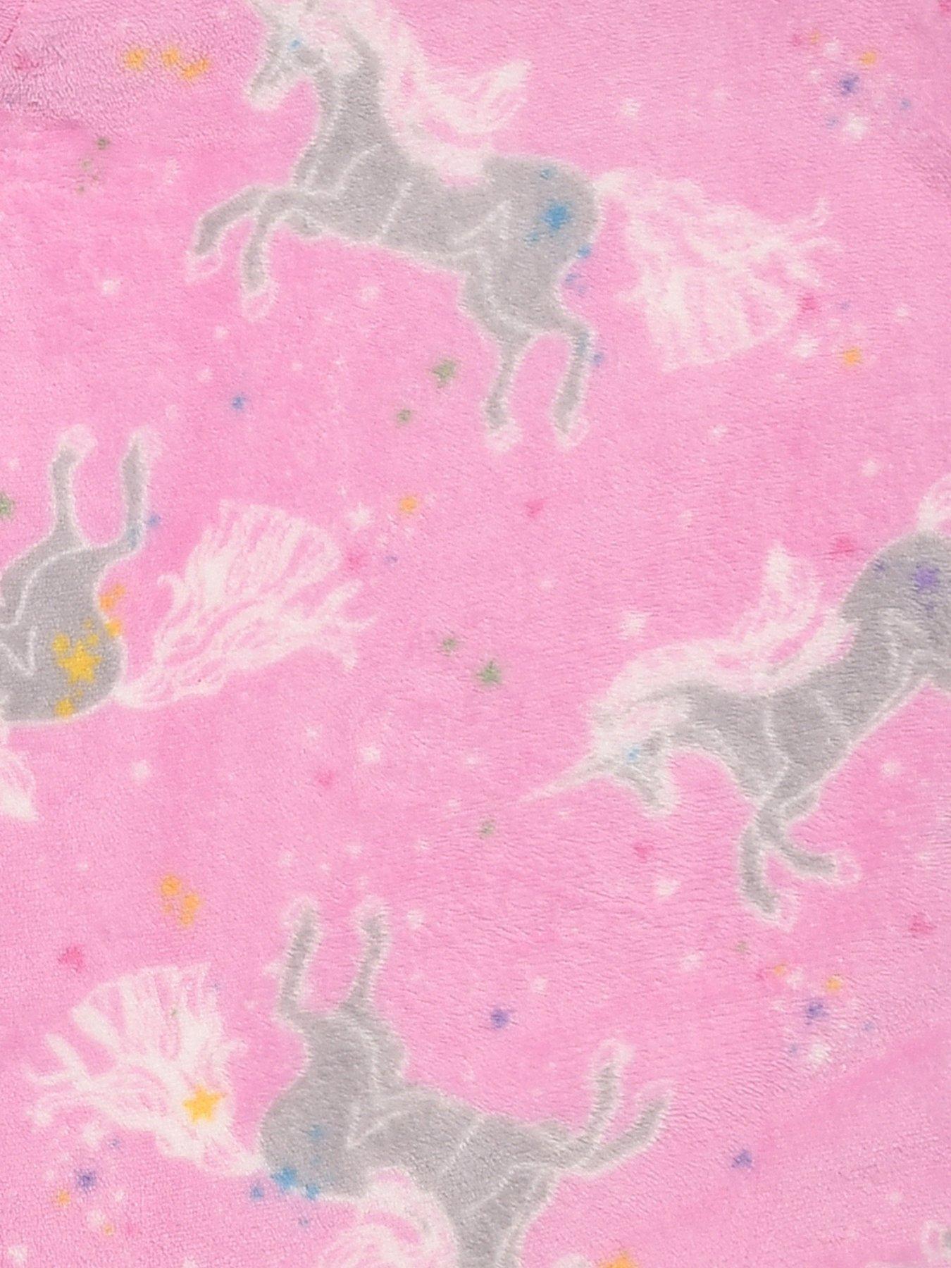 bedlam-unicorn-pink-fleece-ponchodetail