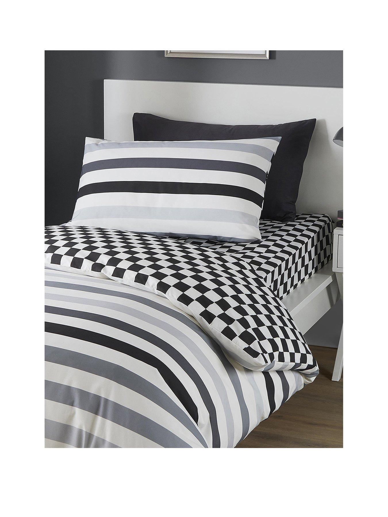 bedlam-beckette-stripe-monochrome-duvet-cover-setstillFront