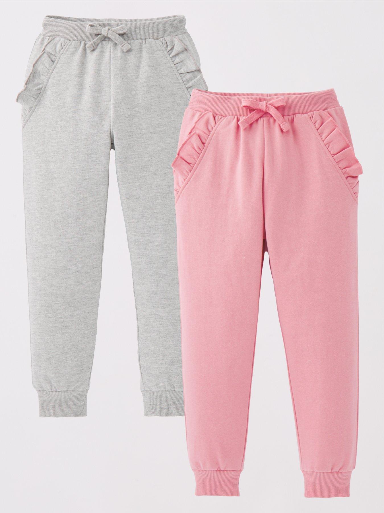 Girls sales cotton joggers