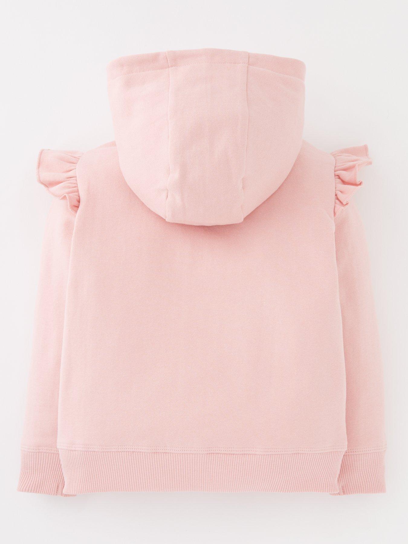 everyday-girls-cotton-rich-essential-frill-hoodieback