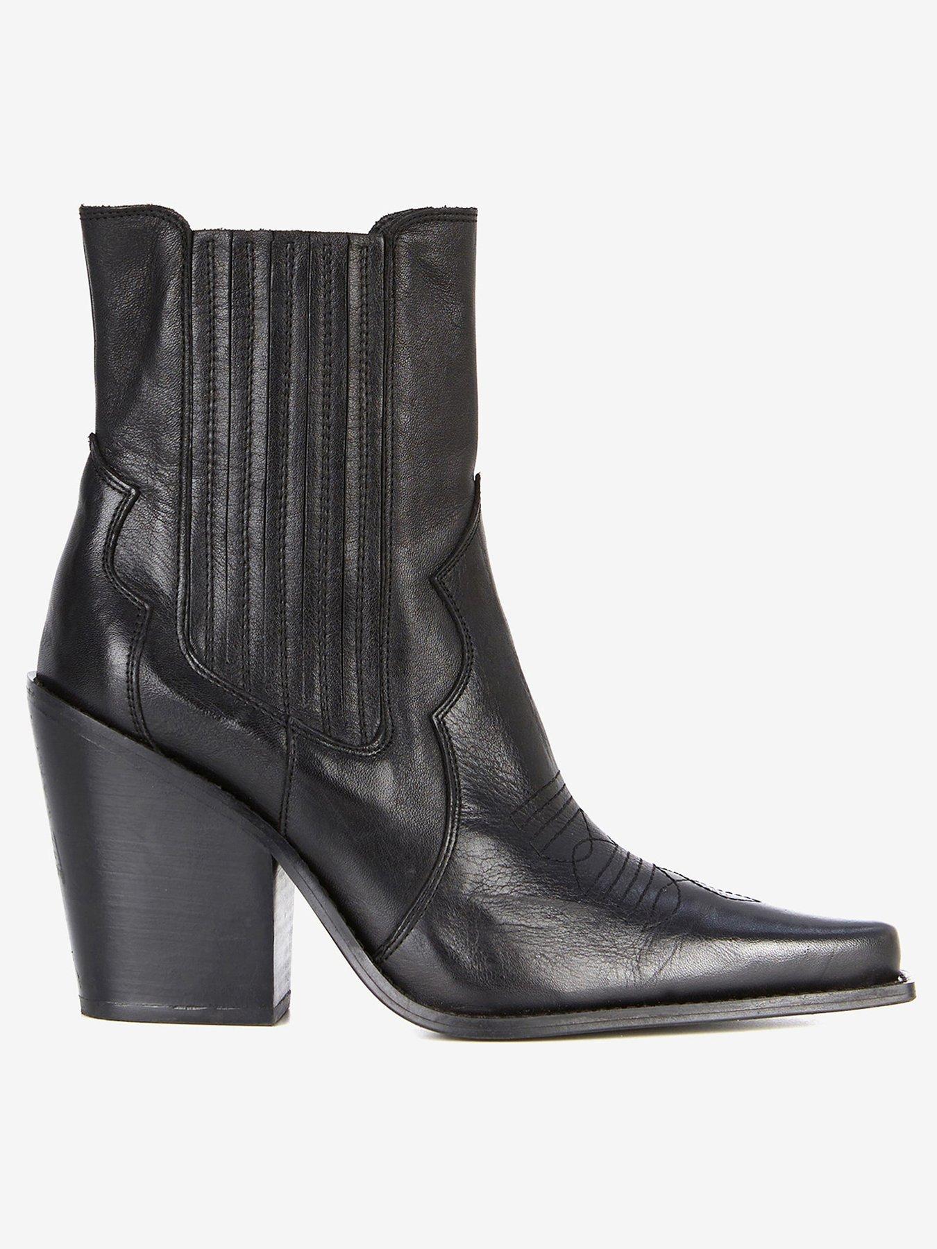 Mint velvet 2025 black boots