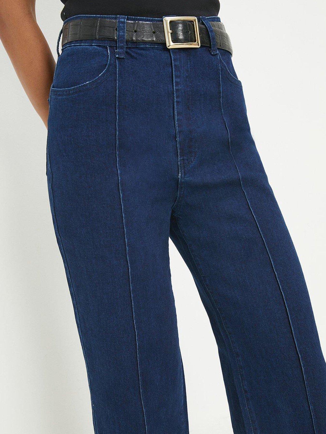 dorothy-perkins-seam-detail-wide-leg-jeans-indigooutfit